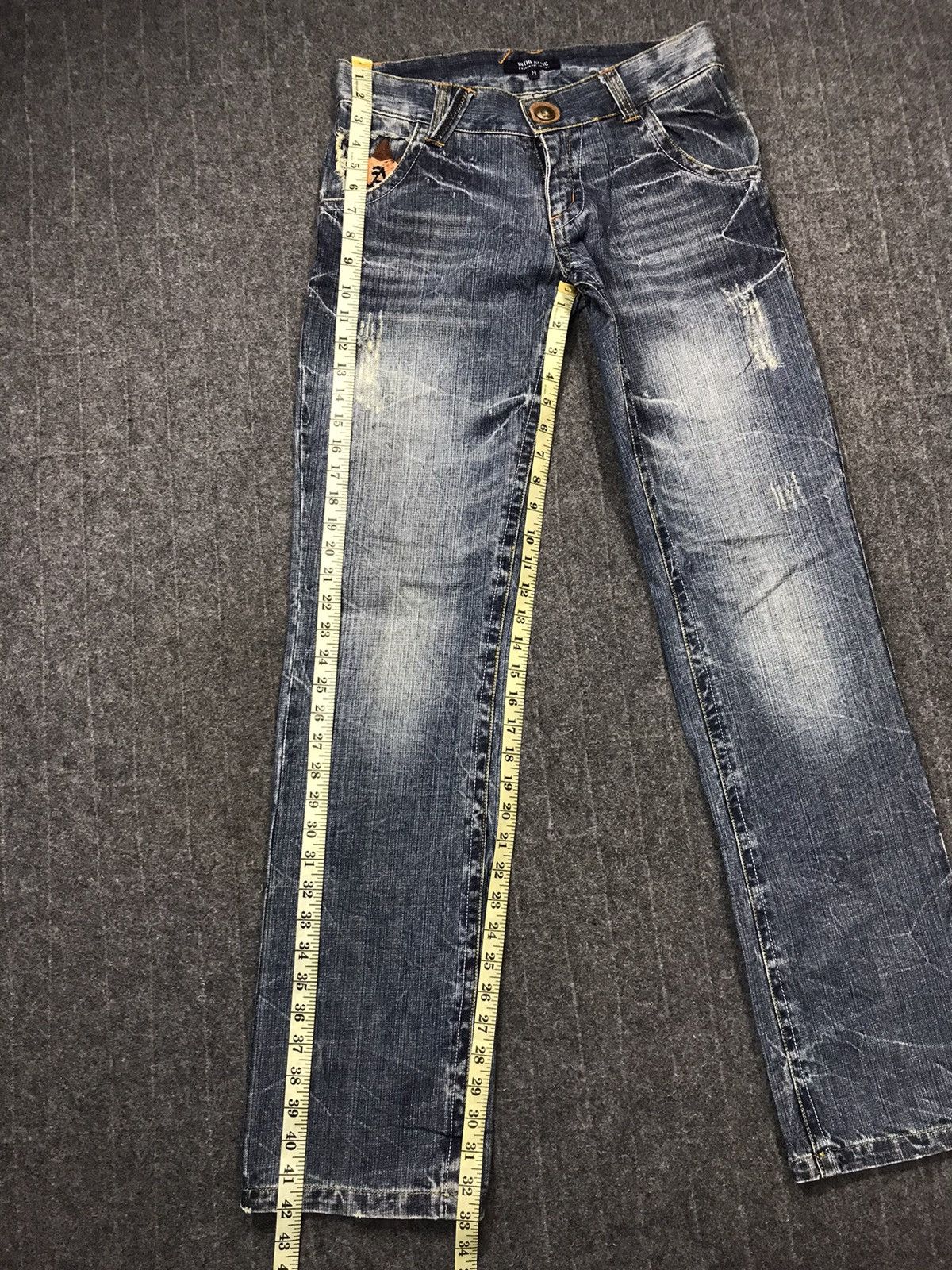 In The Attic In The Attic One Divison Punk Denim Jeans Fits 29 30 Size US 30 / EU 46 - 14 Thumbnail