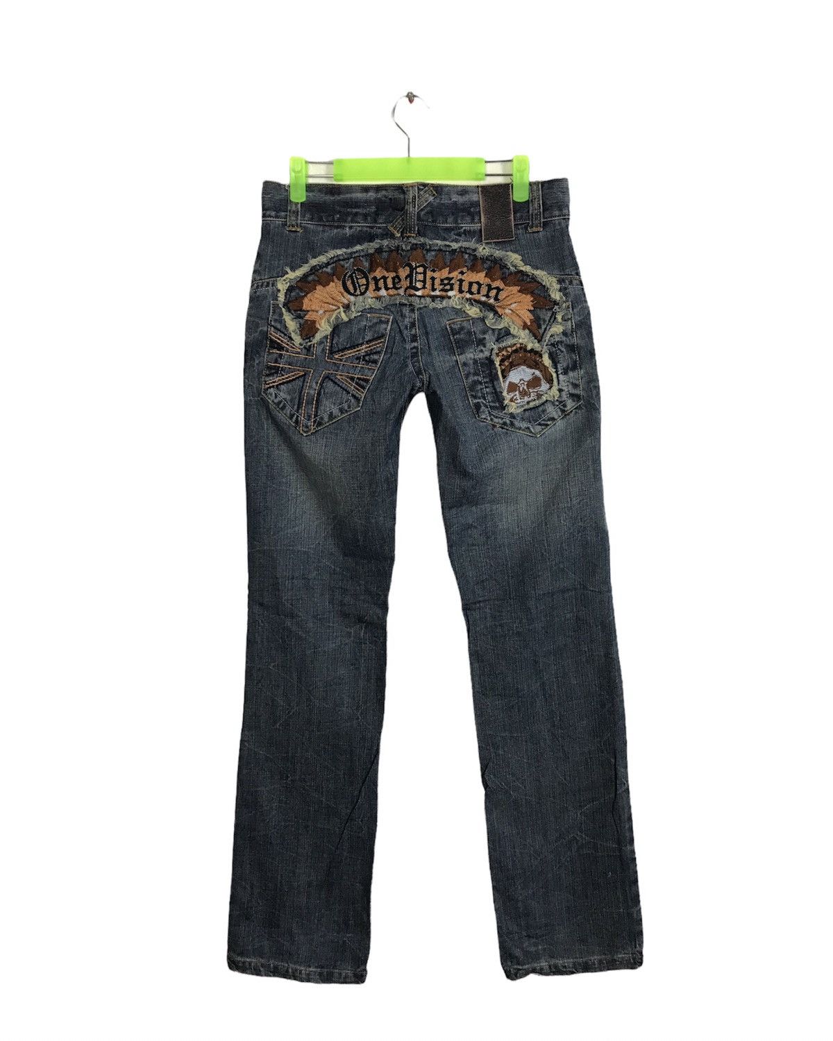 In The Attic In The Attic One Divison Punk Denim Jeans Fits 29 30 Size US 30 / EU 46 - 2 Thumbnail