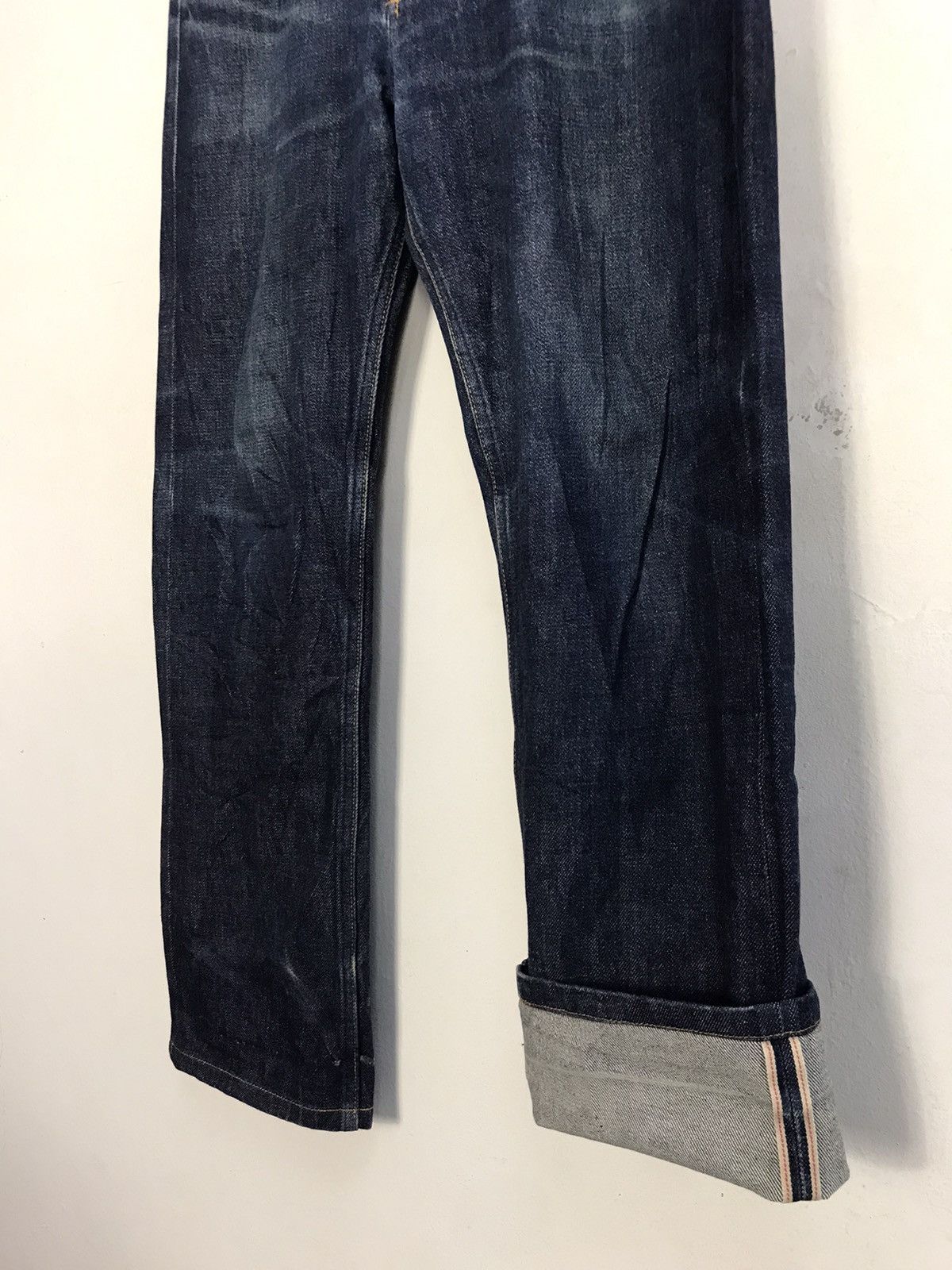 A.P.C. Unisex APC Rescue Jean Droit Selvedge Denim fits 31 32 Size US 31 - 17 Thumbnail