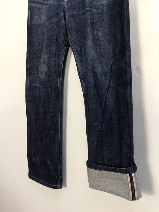 A.P.C. APC Rescue Jean Droit Selvedge Indigo Denim Buttonfly | Grailed