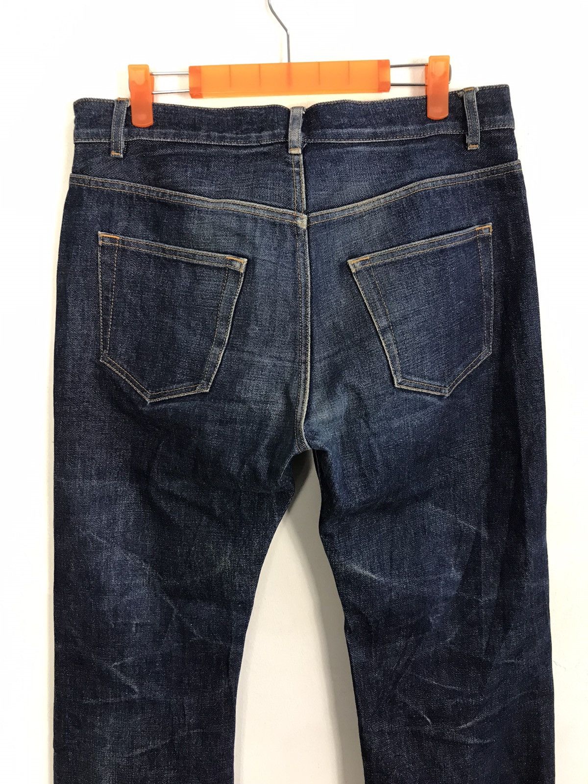 A.P.C. Unisex APC Rescue Jean Droit Selvedge Denim fits 31 32 Size US 31 - 5 Thumbnail