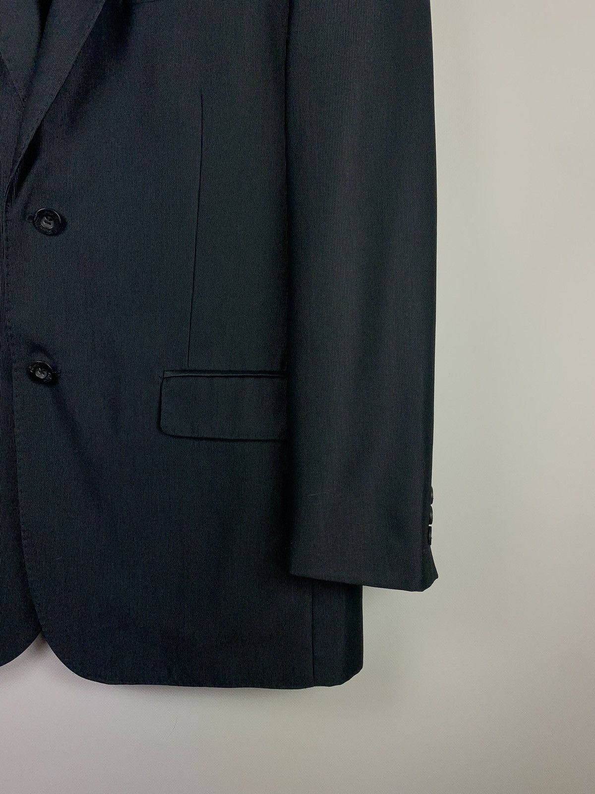 Brioni Brioni men’s vintage striped blazer jacket size 54 black Size 44R - 5 Thumbnail