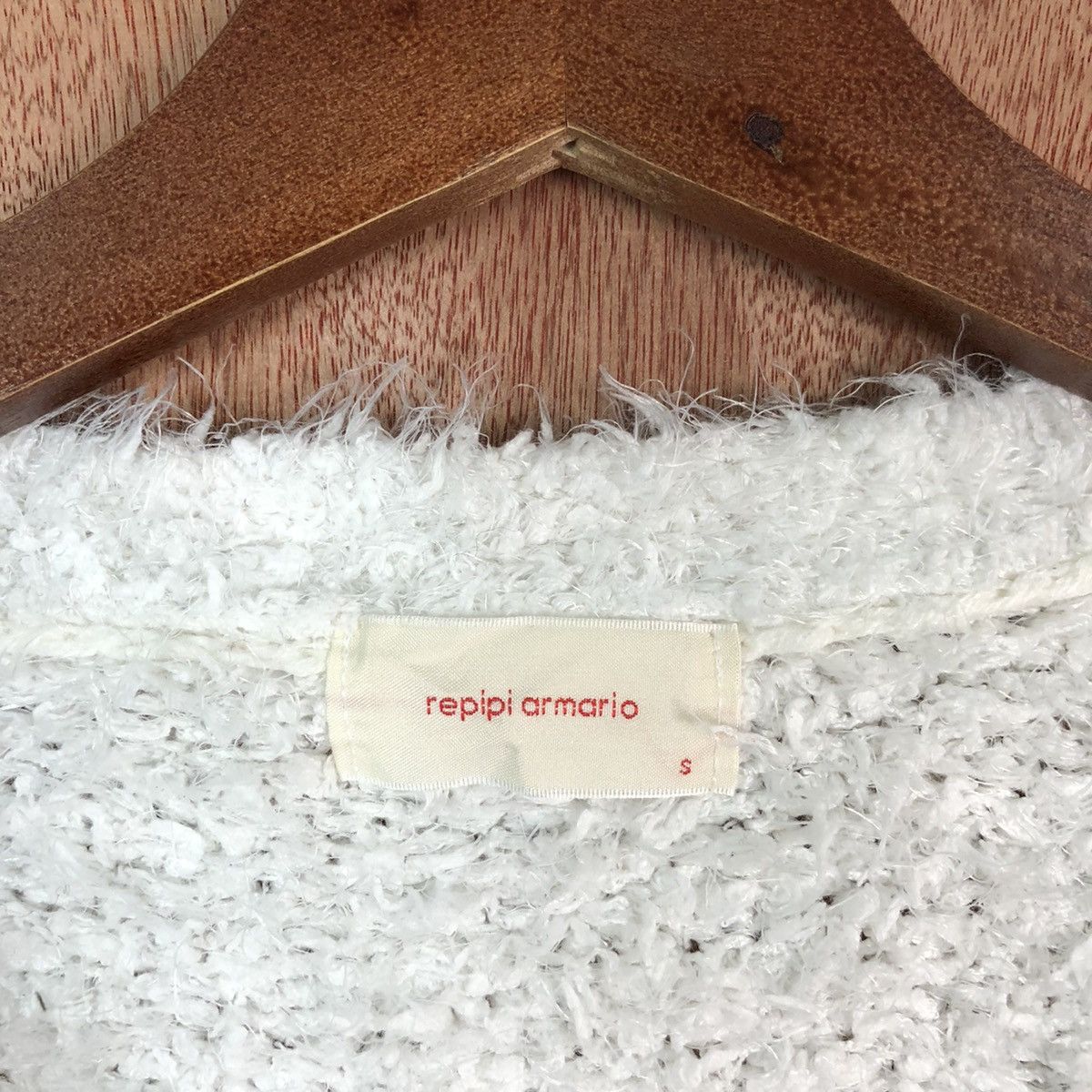 Vintage Repipi Shag Shaggy Fur Mohair Cardigan #6685 Size S / US 4 / IT 40 - 8 Thumbnail