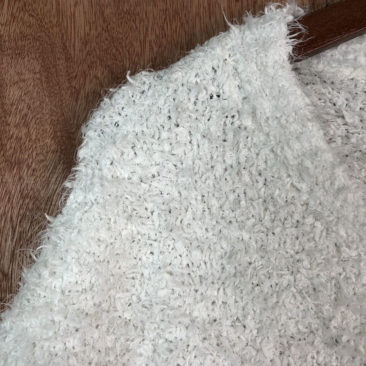 Vintage Repipi Shag Shaggy Fur Mohair Cardigan #6685 Size S / US 4 / IT 40 - 9 Thumbnail
