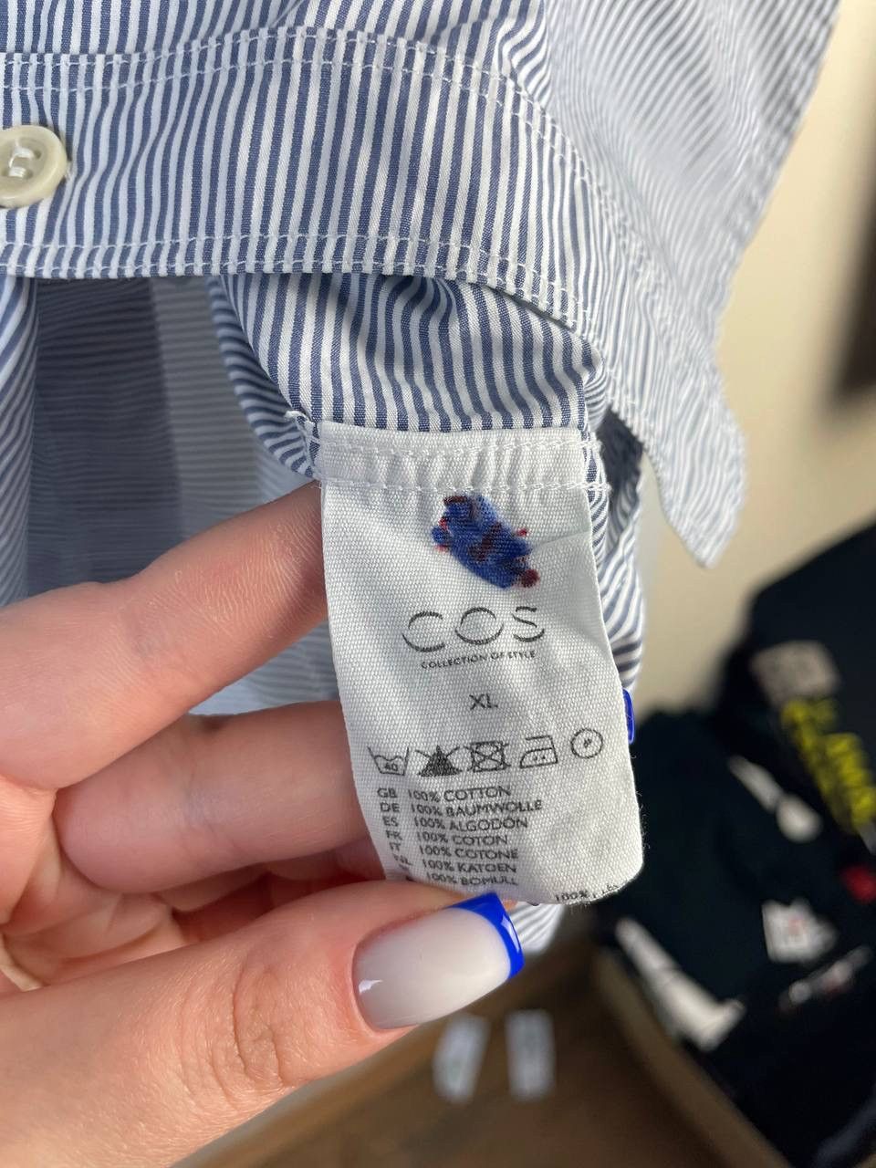 Cos COS luxury shirt size XL Size US XL / EU 56 / 4 - 3 Thumbnail