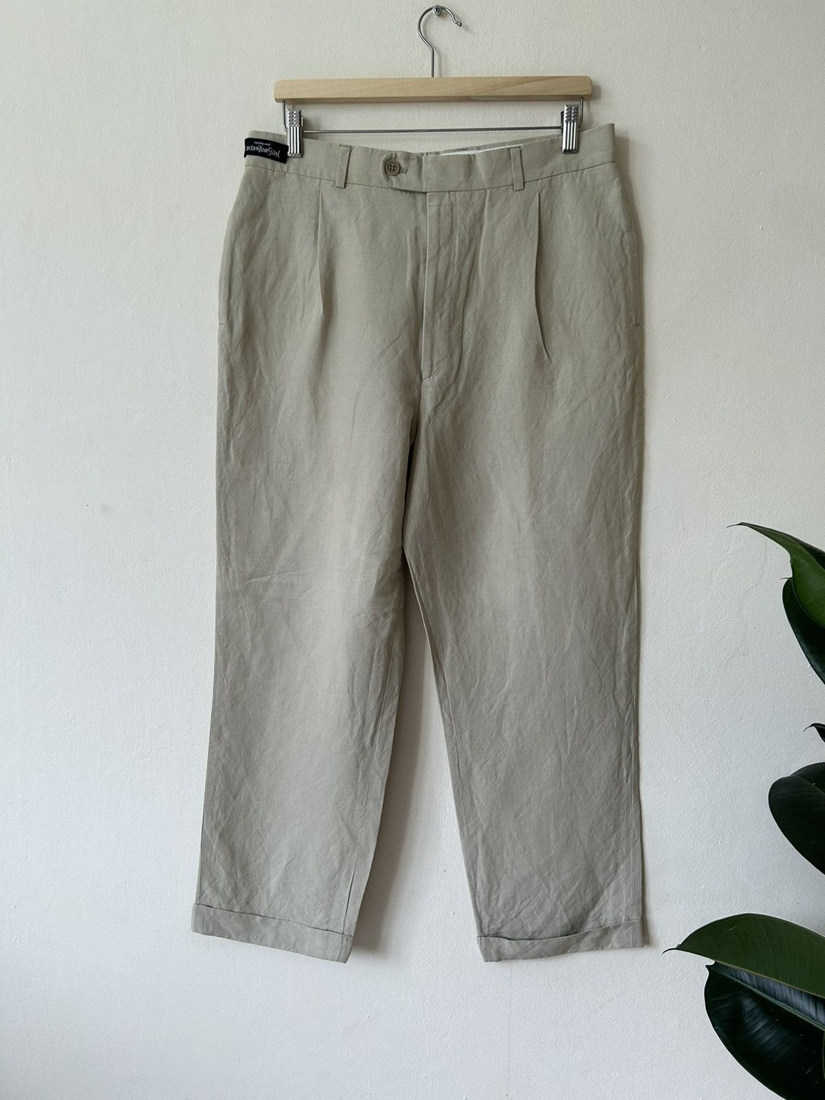 Yves Saint Laurent Yves Saint Laurent Laine Men's Pants Size US 31 - 1 Thumbnail