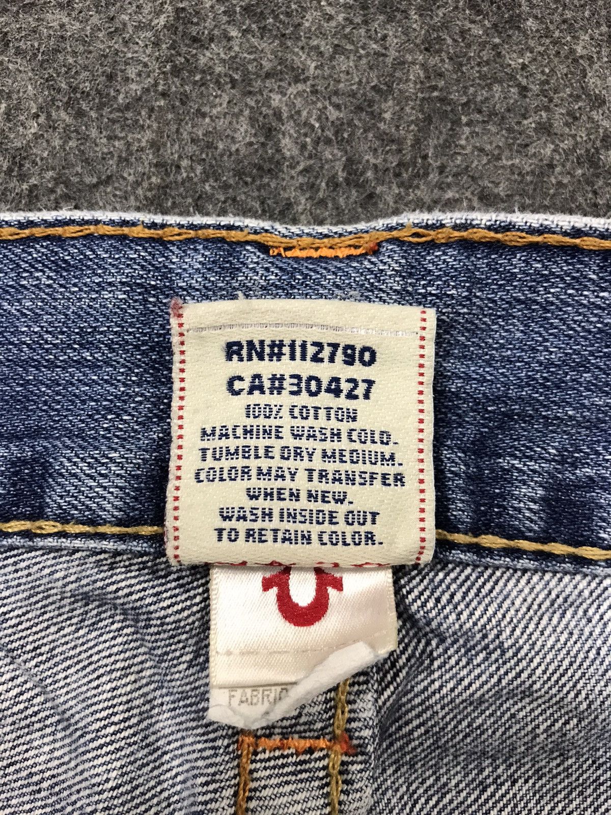 True Religion True Religion Cowboy Billy Low Rise Distressed Denim Jeans Size US 32 / EU 48 - 10 Thumbnail
