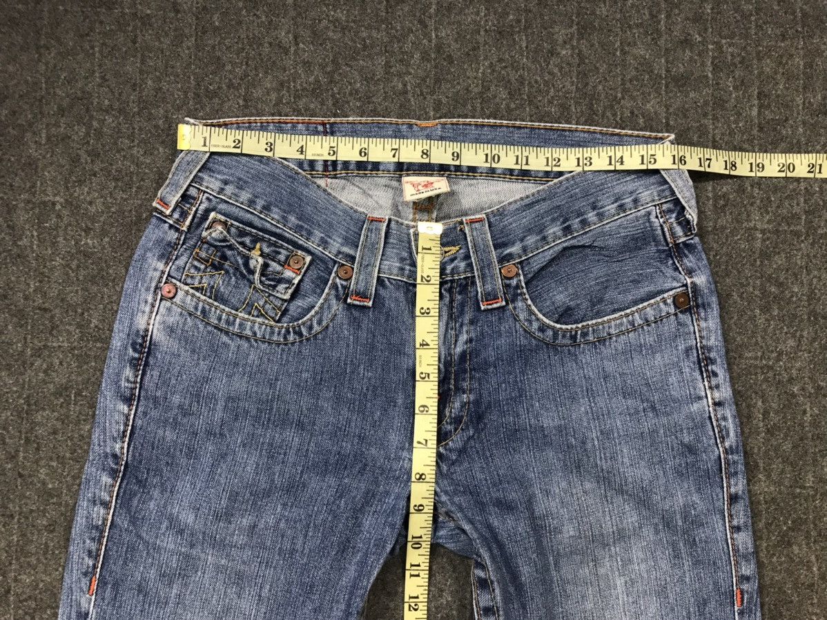 True Religion True Religion Cowboy Billy Low Rise Distressed Denim Jeans Size US 32 / EU 48 - 12 Thumbnail