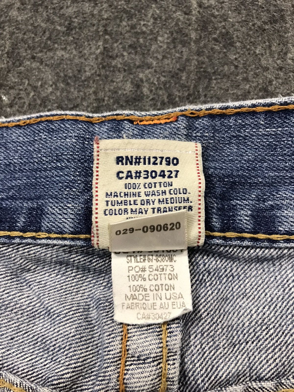 True Religion True Religion Cowboy Billy Low Rise Distressed Denim Jeans Size US 32 / EU 48 - 11 Thumbnail