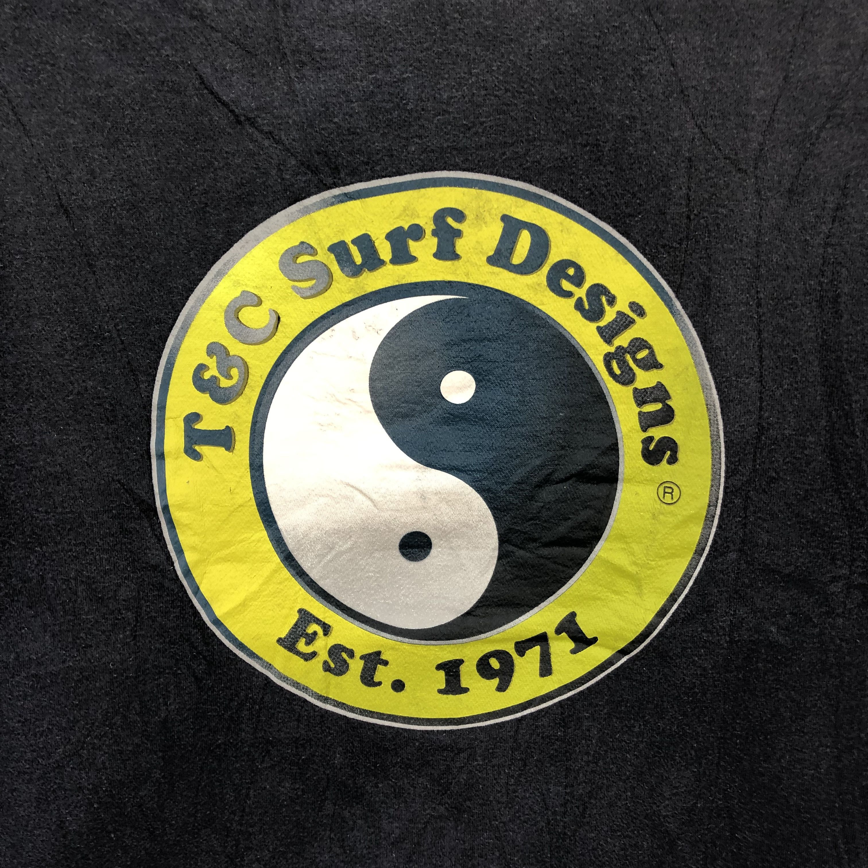 Vintage T&C Surf Design Hawaii Big Logo Sweatshirts #5837-210 Size US M / EU 48-50 / 2 - 2 Thumbnail