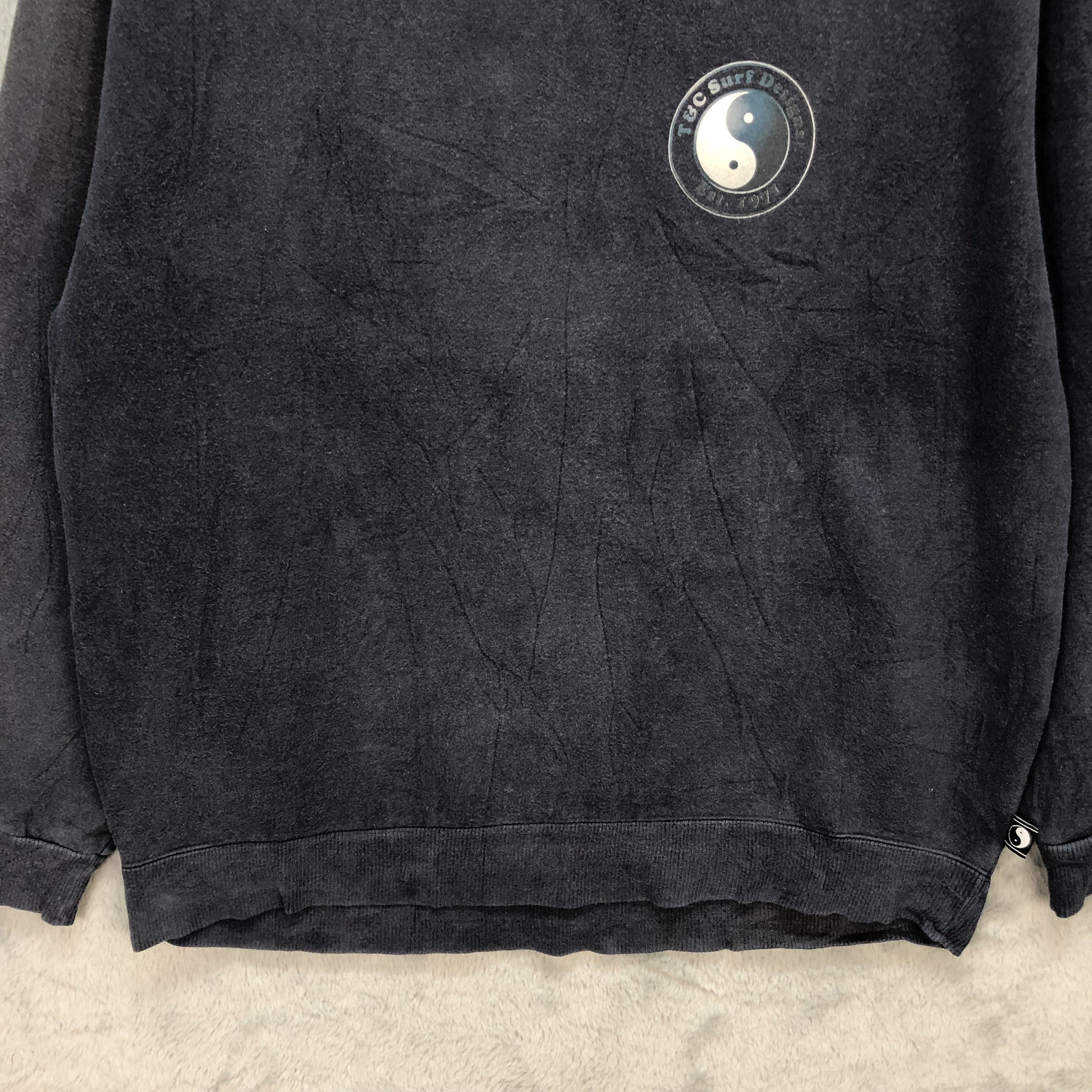 Vintage T&C Surf Design Hawaii Big Logo Sweatshirts #5837-210 Size US M / EU 48-50 / 2 - 6 Thumbnail