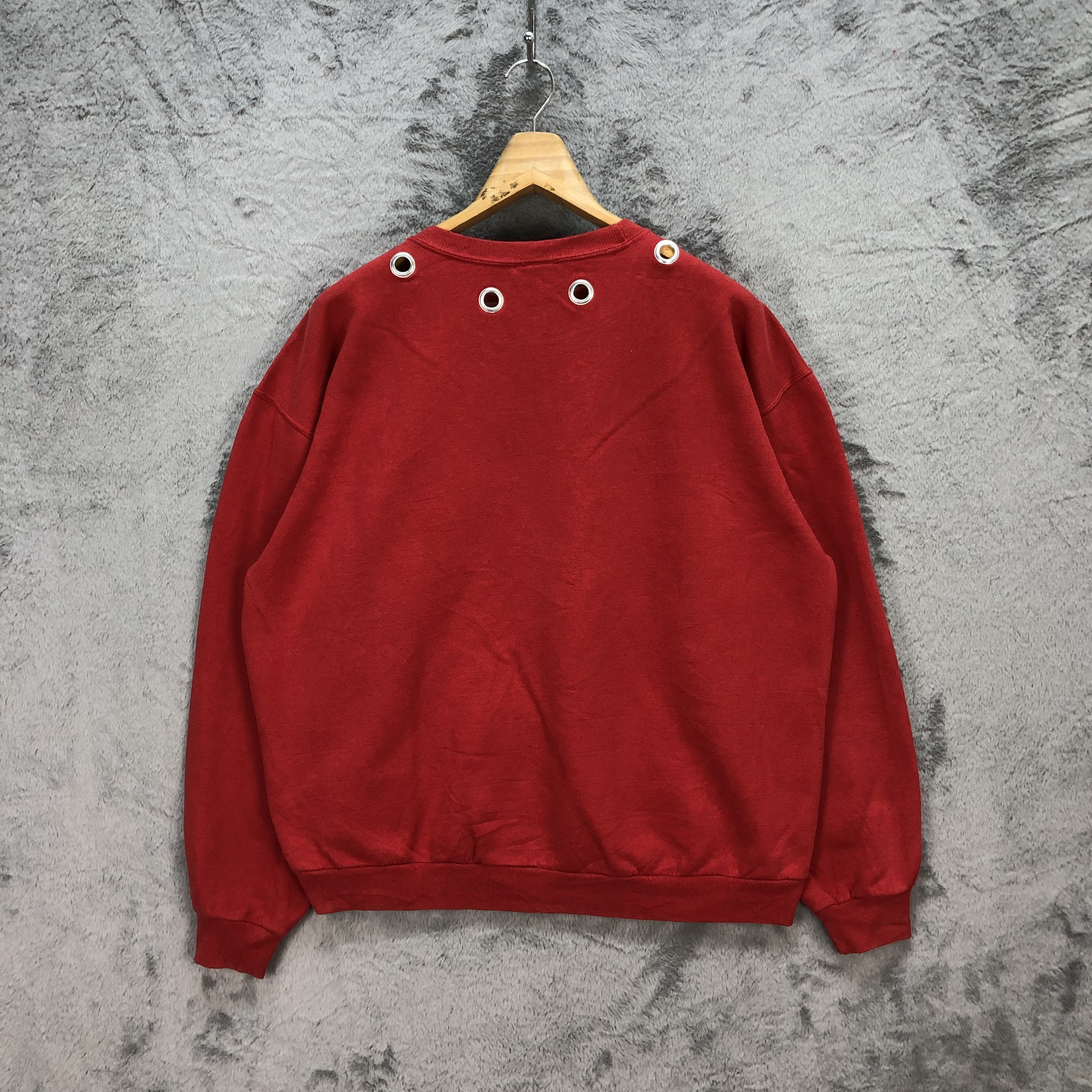Jerzees Vintage Jerzees Nice Design Red Sweatshirts #5839-210 Size XL / US 12-14 / IT 48-50 - 8 Thumbnail