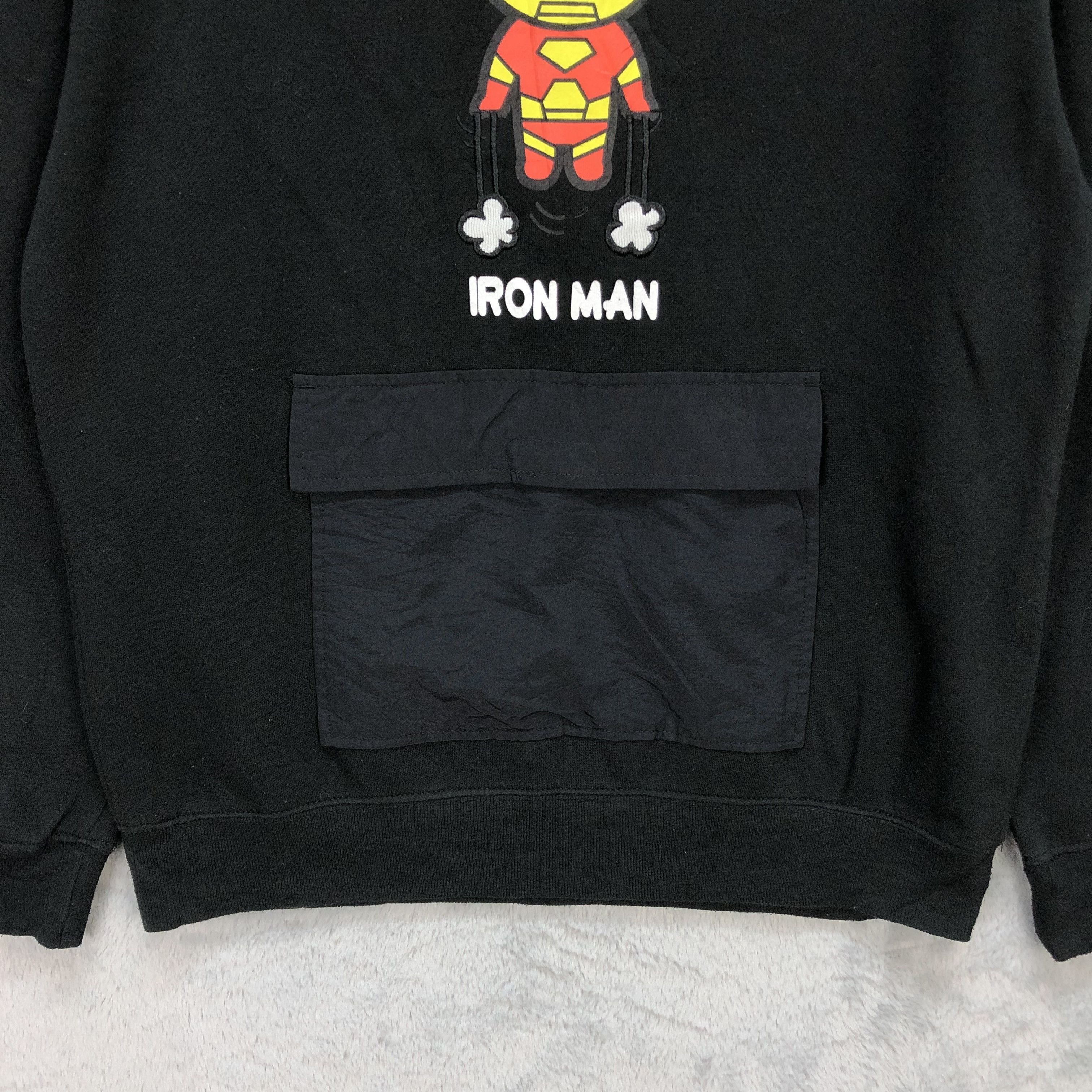 Marvel Comics Marvel Iron Man Kangaroo Pocket Pullover Hoodies #5842-210 Size US S / EU 44-46 / 1 - 4 Thumbnail