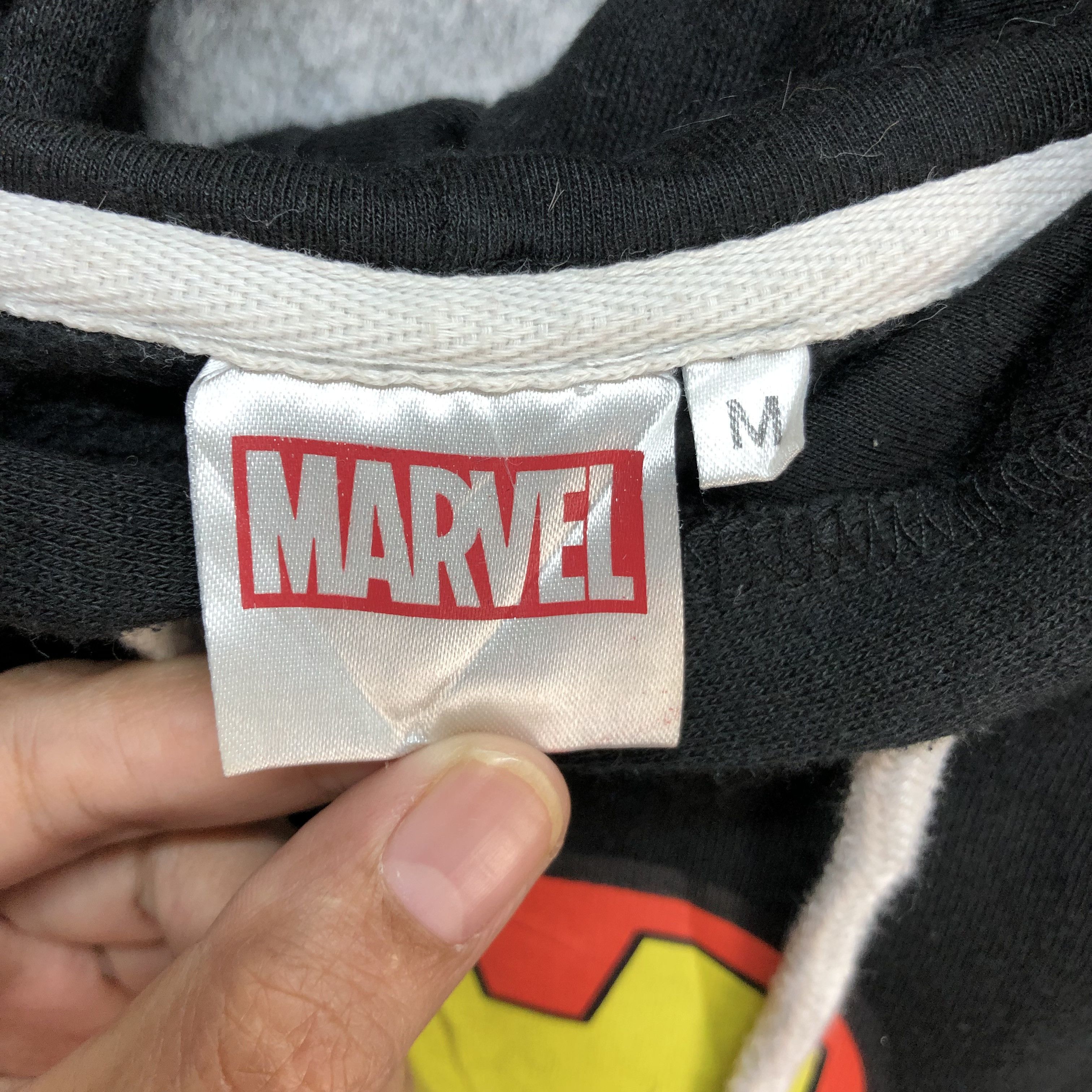 Marvel Comics Marvel Iron Man Kangaroo Pocket Pullover Hoodies #5842-210 Size US S / EU 44-46 / 1 - 8 Thumbnail
