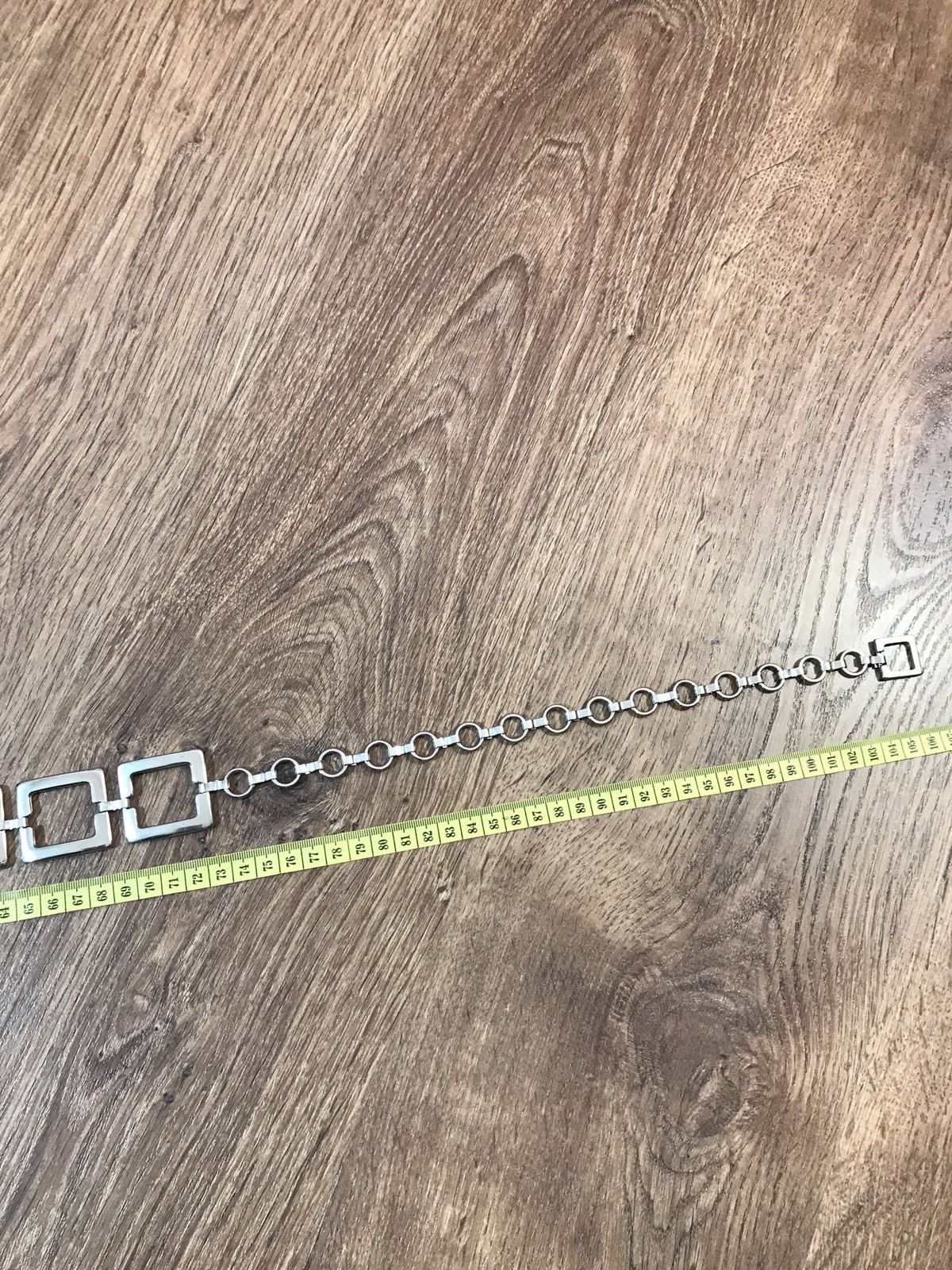Vintage Vintage metal belt made in Italy Punk Emo Rock Goth Drill Size ONE SIZE - 6 Thumbnail