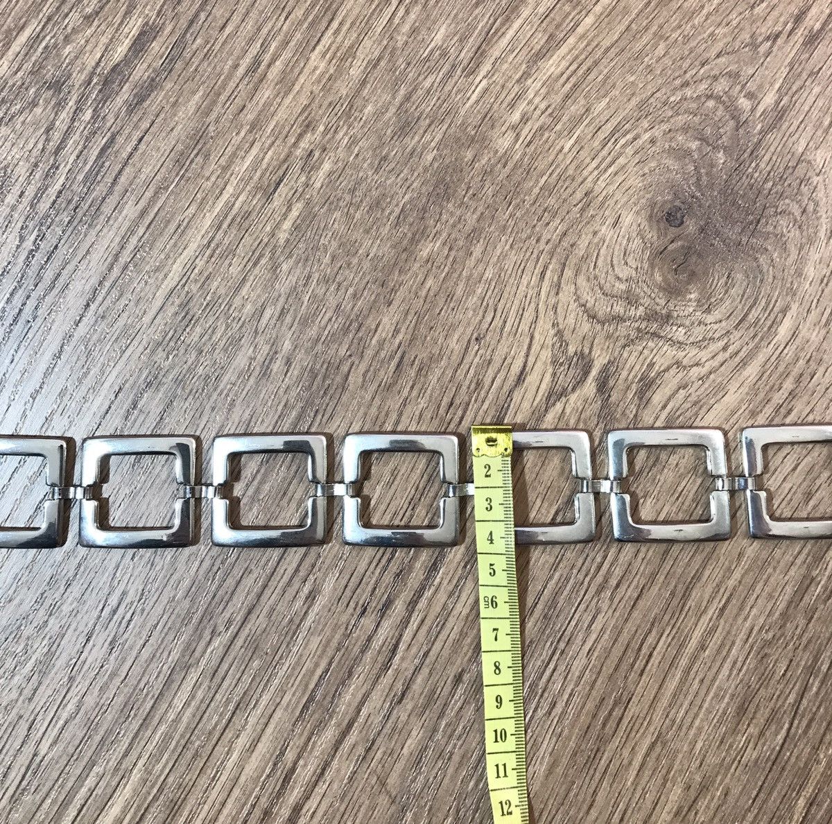 Vintage Vintage metal belt made in Italy Punk Emo Rock Goth Drill Size ONE SIZE - 7 Thumbnail
