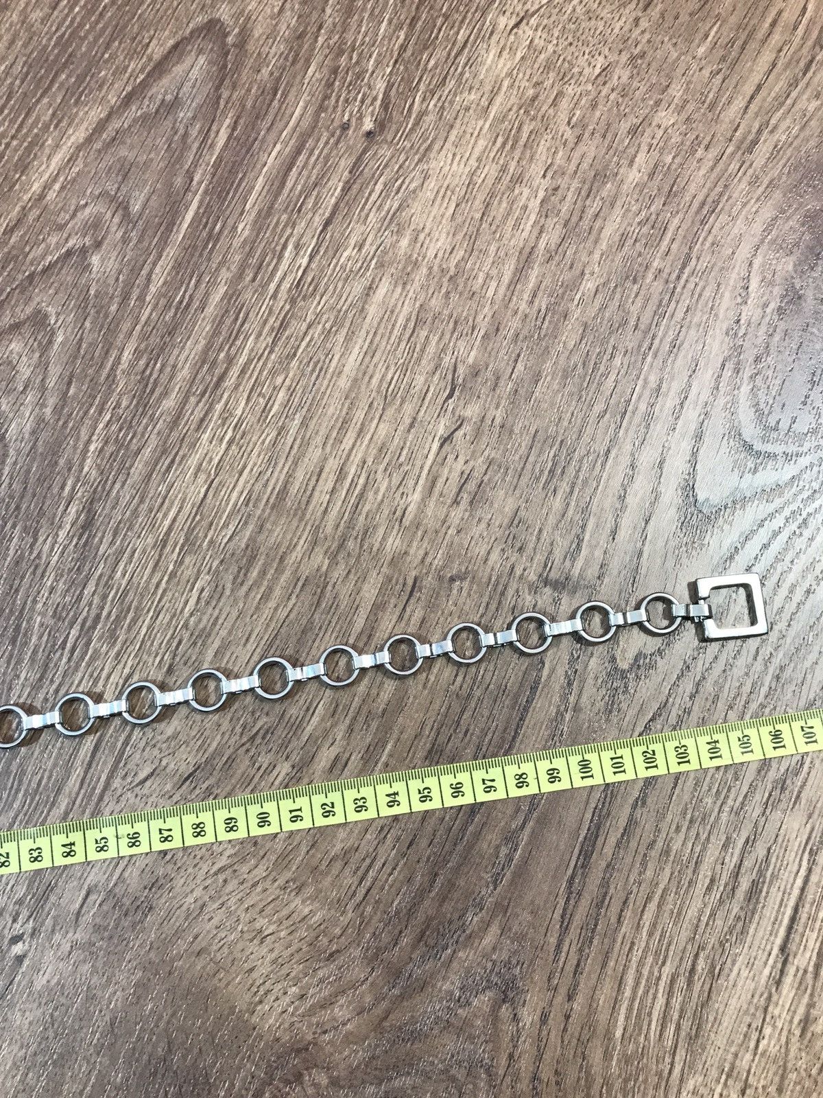 Vintage Vintage metal belt made in Italy Punk Emo Rock Goth Drill Size ONE SIZE - 5 Thumbnail