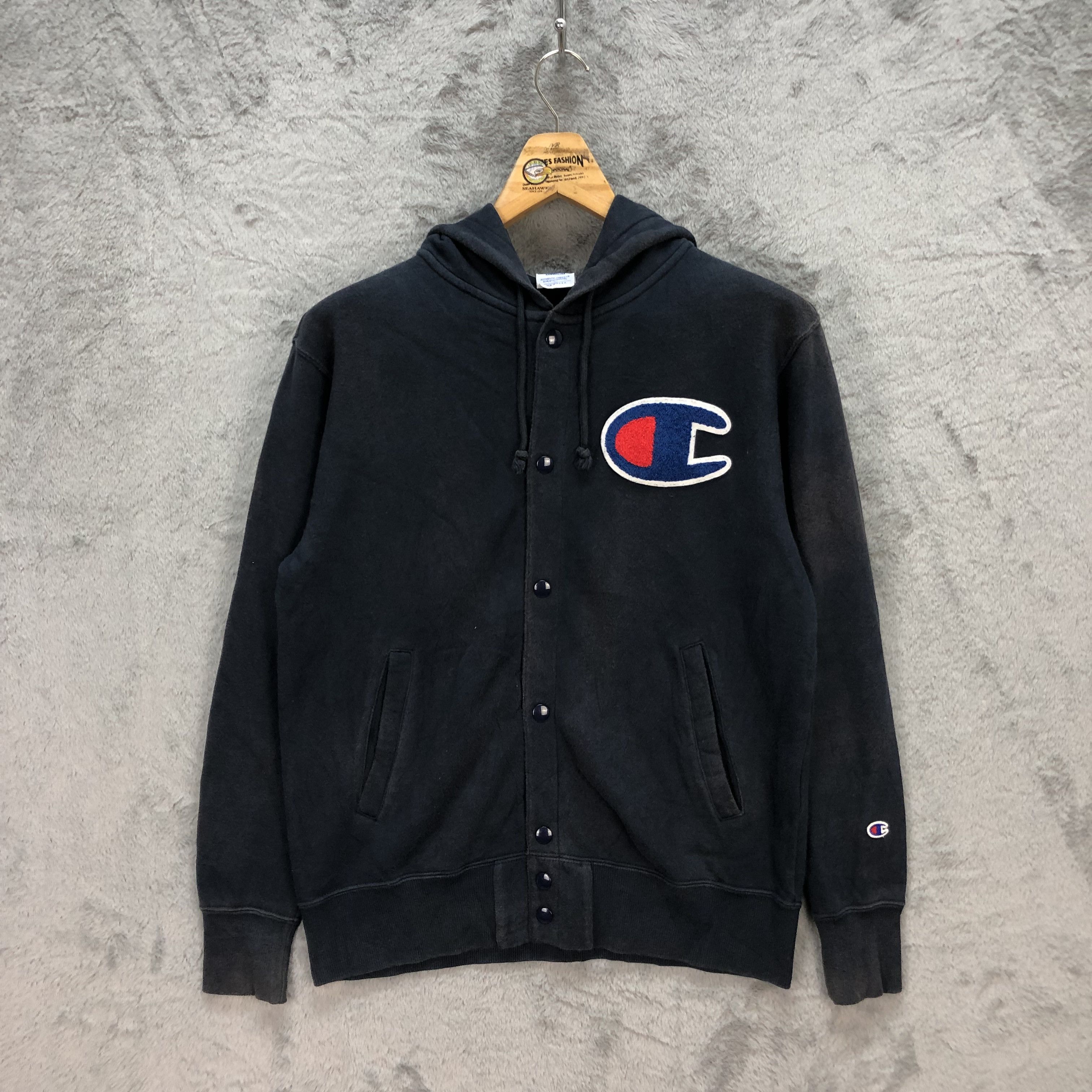 Champion Champion X Rodeo Crown Big Logo Button Hoodies #5843-210 Size US M / EU 48-50 / 2 - 1 Thumbnail
