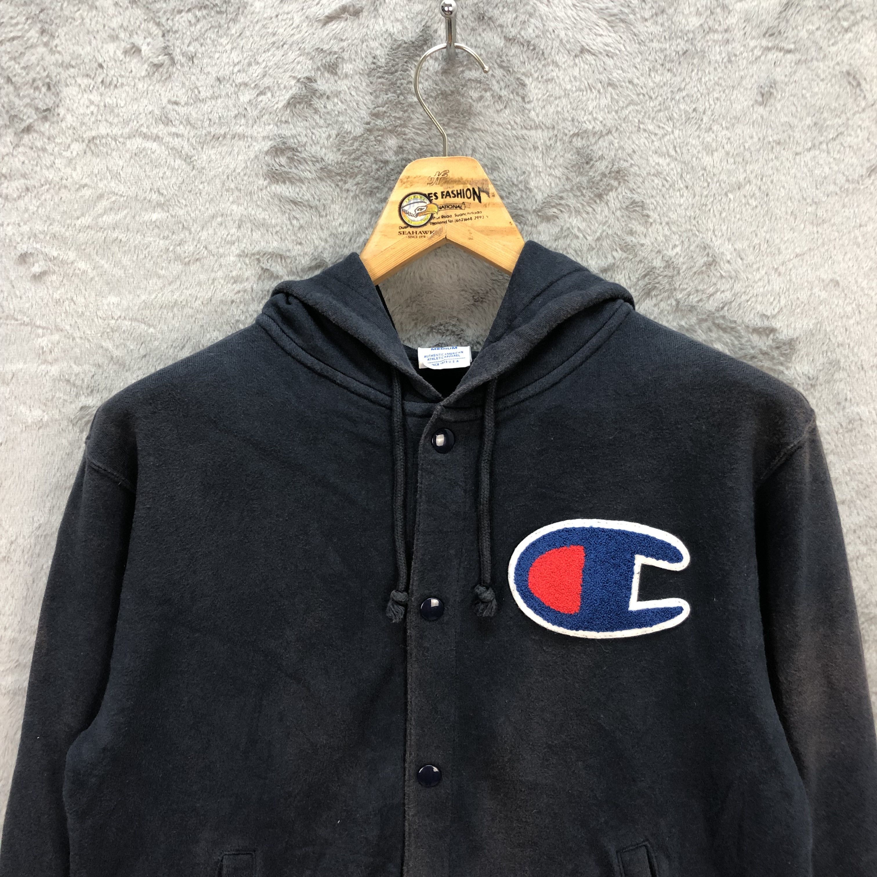 Champion Champion X Rodeo Crown Big Logo Button Hoodies #5843-210 Size US M / EU 48-50 / 2 - 2 Thumbnail