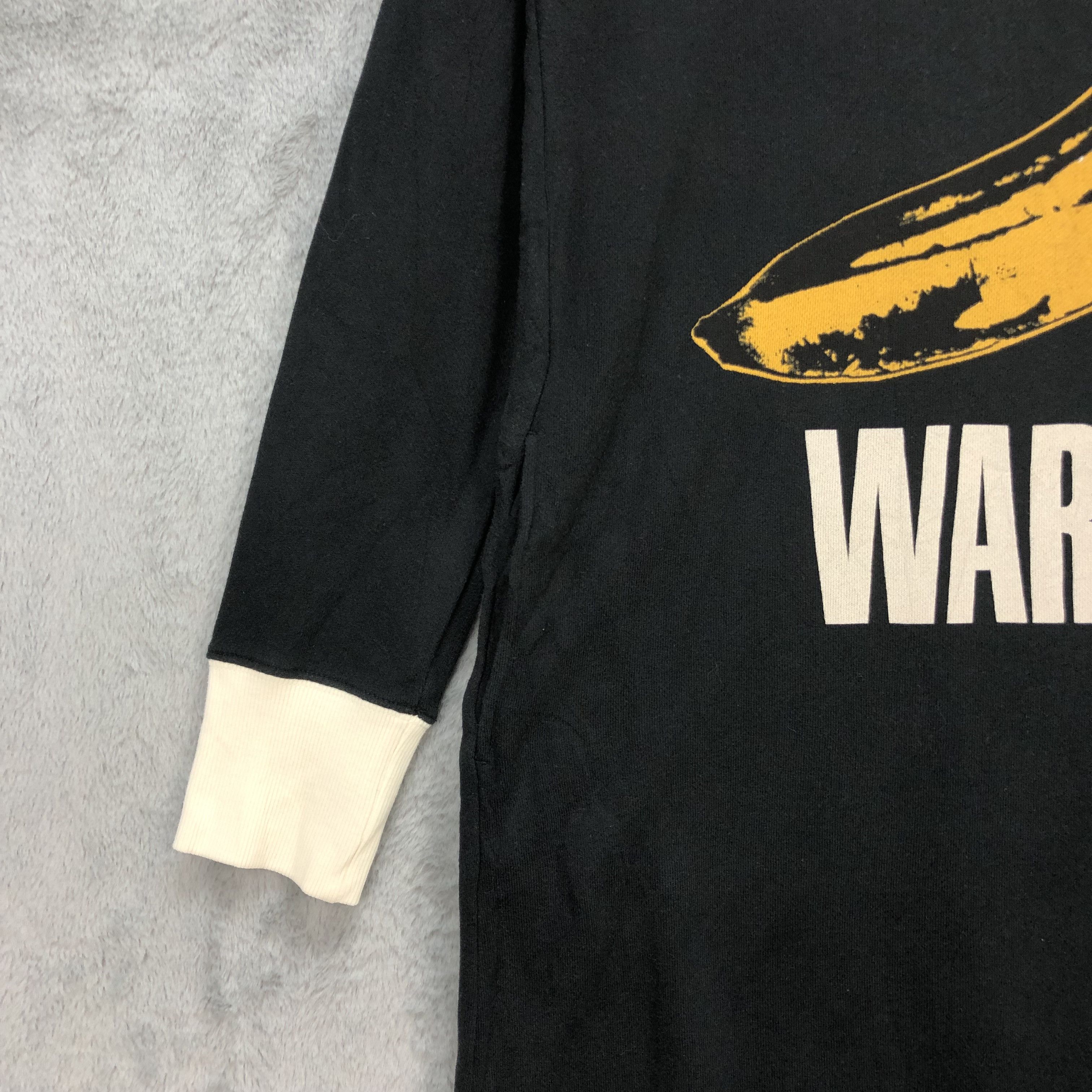 Andy Warhol Pop Art Andy Warhol Big Logo Long Sweatshirts #5778-206 Size L / US 10 / IT 46 - 5 Thumbnail