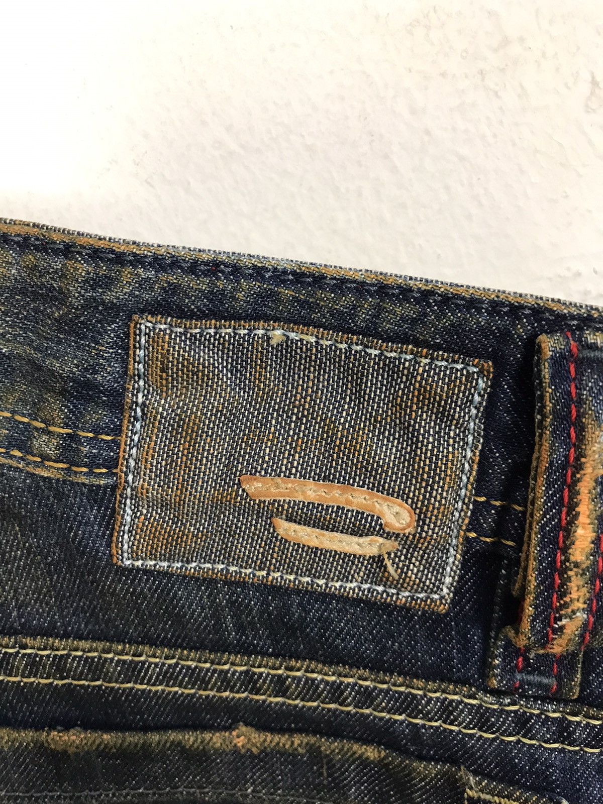Diesel Diesel Industry Indigo Denim Jeans Buttonfly Made In Italy Size US 31 - 8 Thumbnail