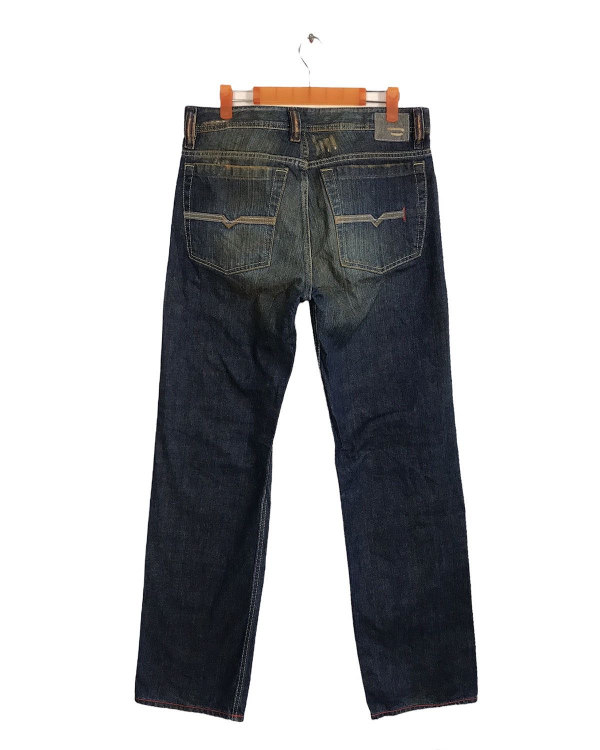 Diesel Diesel Industry Indigo Denim Jeans Buttonfly Made In Italy Size US 31 - 2 Thumbnail
