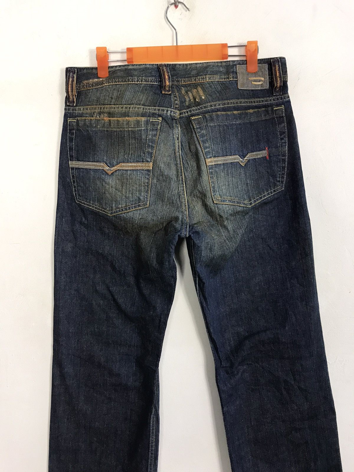 Diesel Diesel Industry Indigo Denim Jeans Buttonfly Made In Italy Size US 31 - 4 Thumbnail