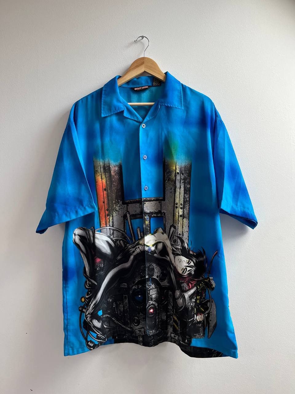 Anime Vintage 90’s Solo Loco “Ghost In The Shell” Anime Shirt Size US L / EU 52-54 / 3 - 1 Thumbnail