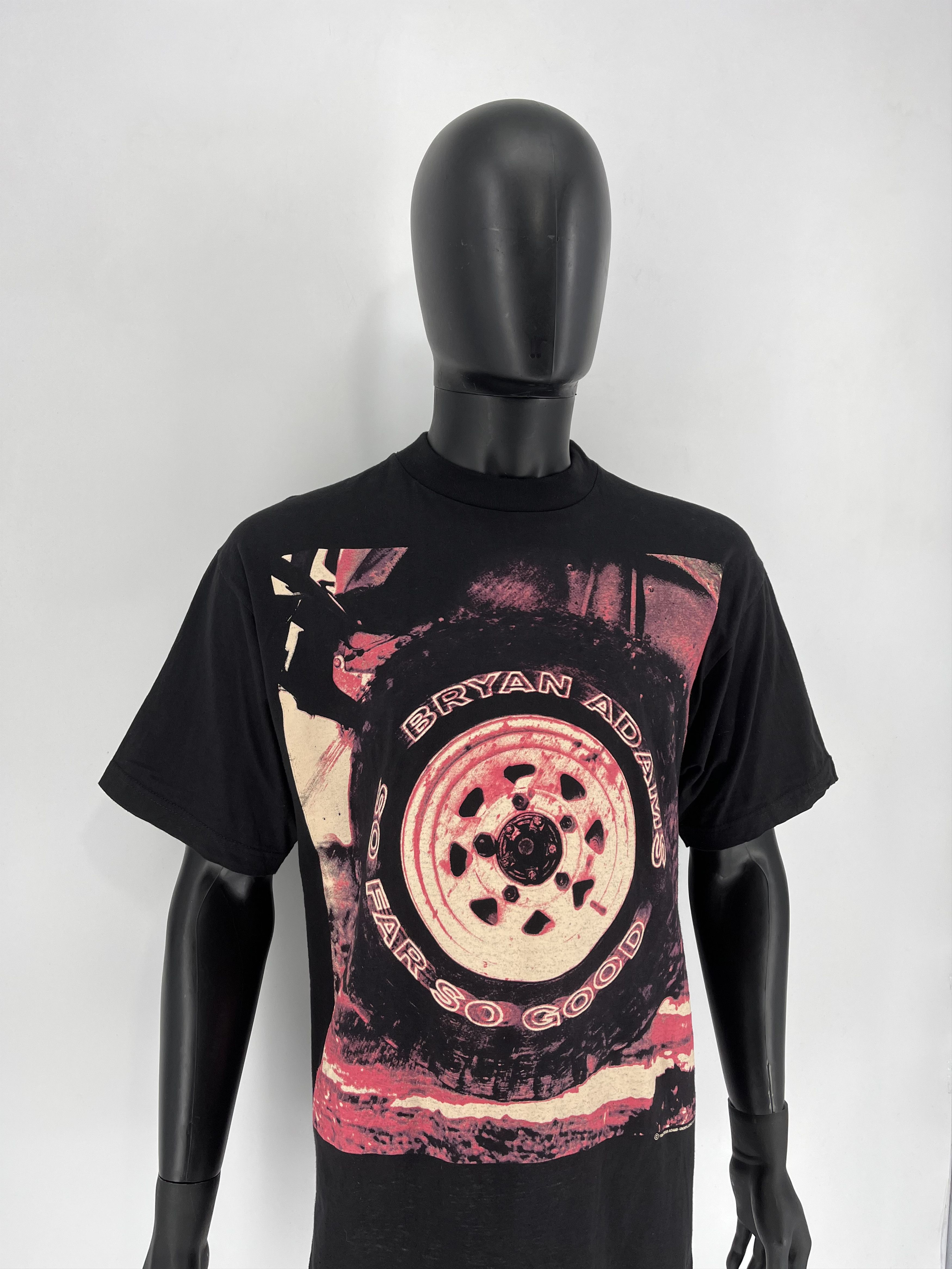 Band Tees × Vintage Vintage 90’s Bryan Adams “So Far So Good” Album 1994 Tshirt Size US L / EU 52-54 / 3 - 1 Thumbnail