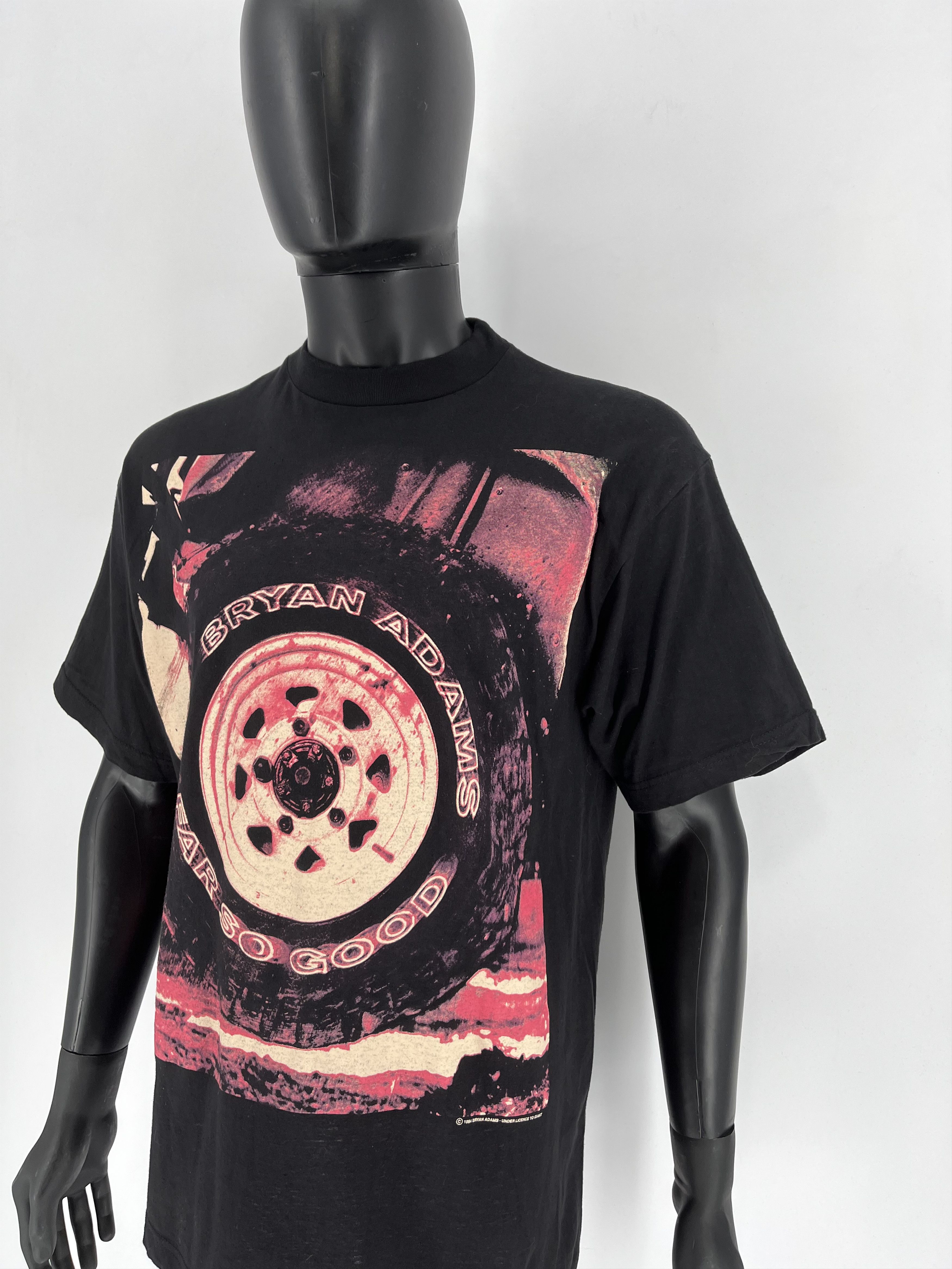 Band Tees × Vintage Vintage 90’s Bryan Adams “So Far So Good” Album 1994 Tshirt Size US L / EU 52-54 / 3 - 7 Thumbnail