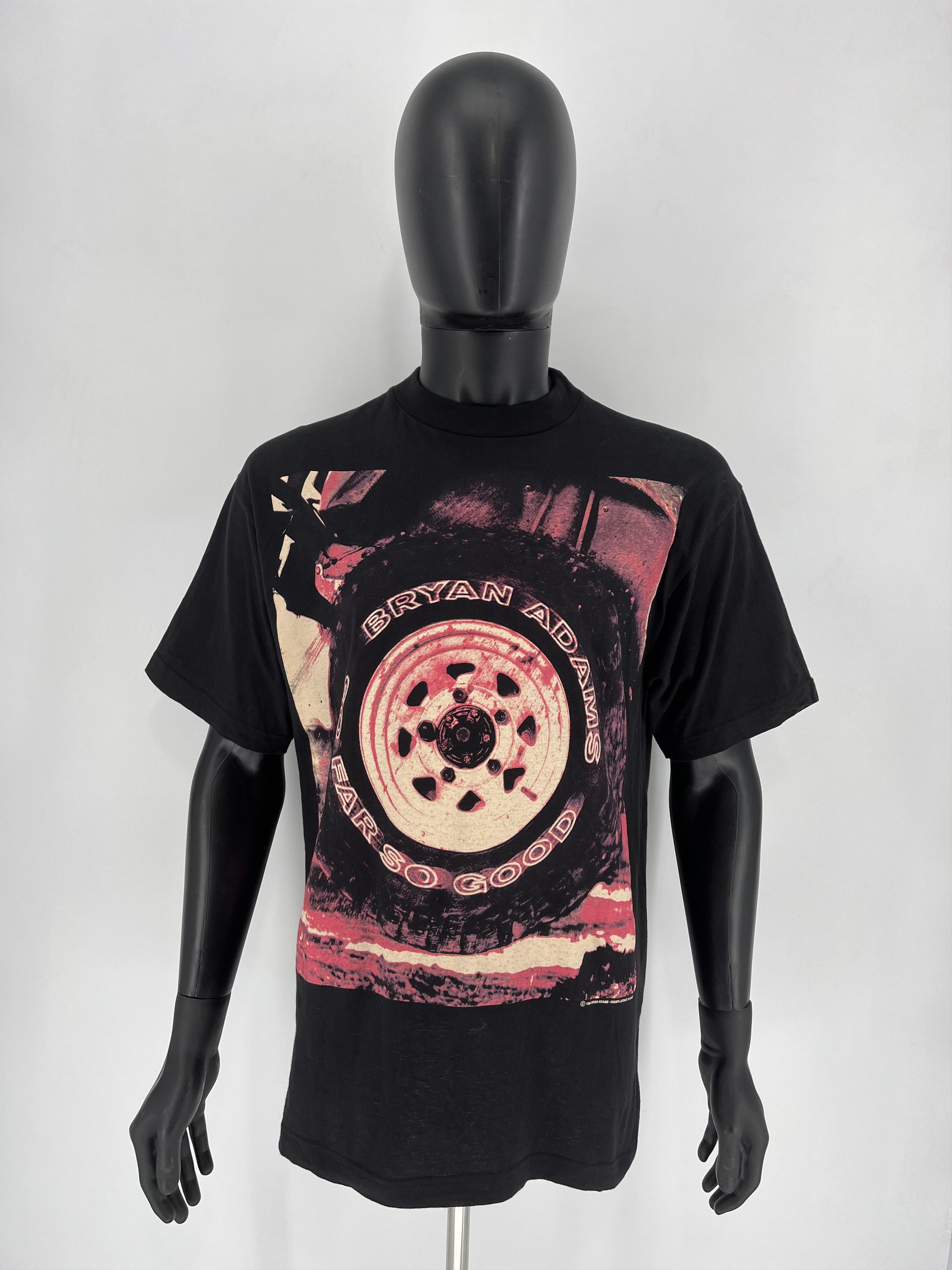 Band Tees × Vintage Vintage 90’s Bryan Adams “So Far So Good” Album 1994 Tshirt Size US L / EU 52-54 / 3 - 3 Thumbnail