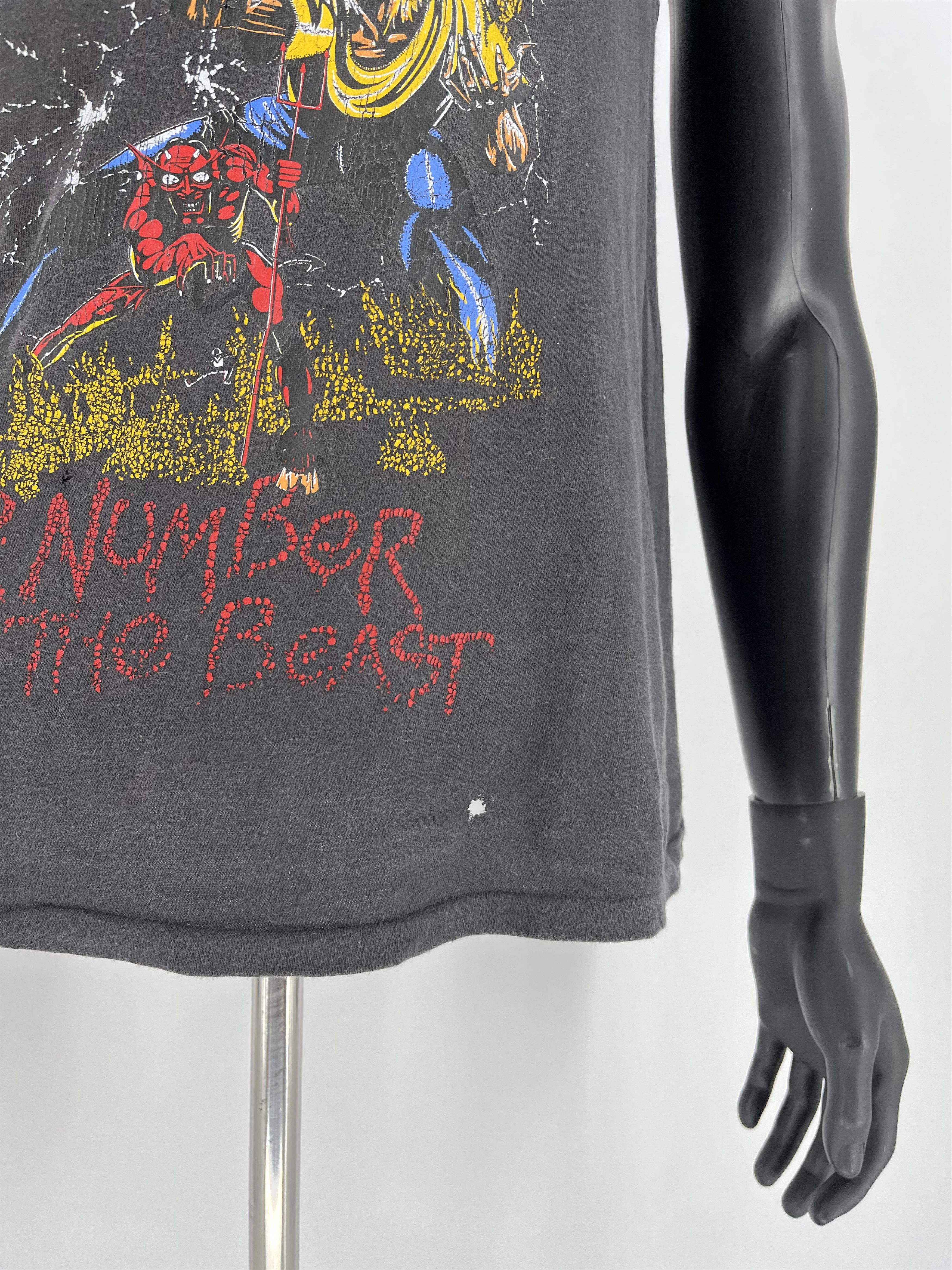 Iron Maiden Iron Maiden 1983 Reprint The Number Of The Beast Jerseys Size US L / EU 52-54 / 3 - 8 Thumbnail