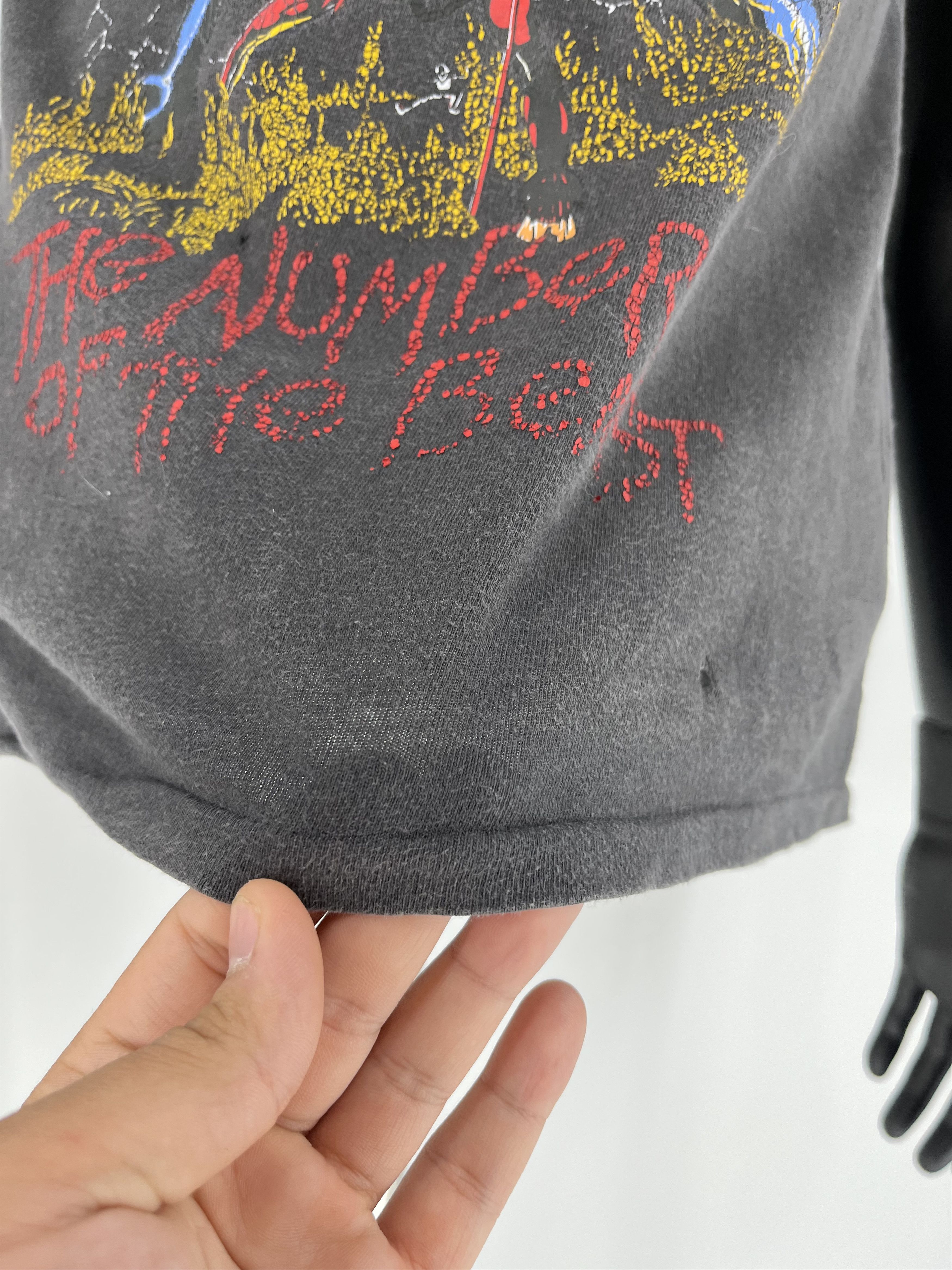 Iron Maiden Iron Maiden 1983 Reprint The Number Of The Beast Jerseys Size US L / EU 52-54 / 3 - 9 Thumbnail