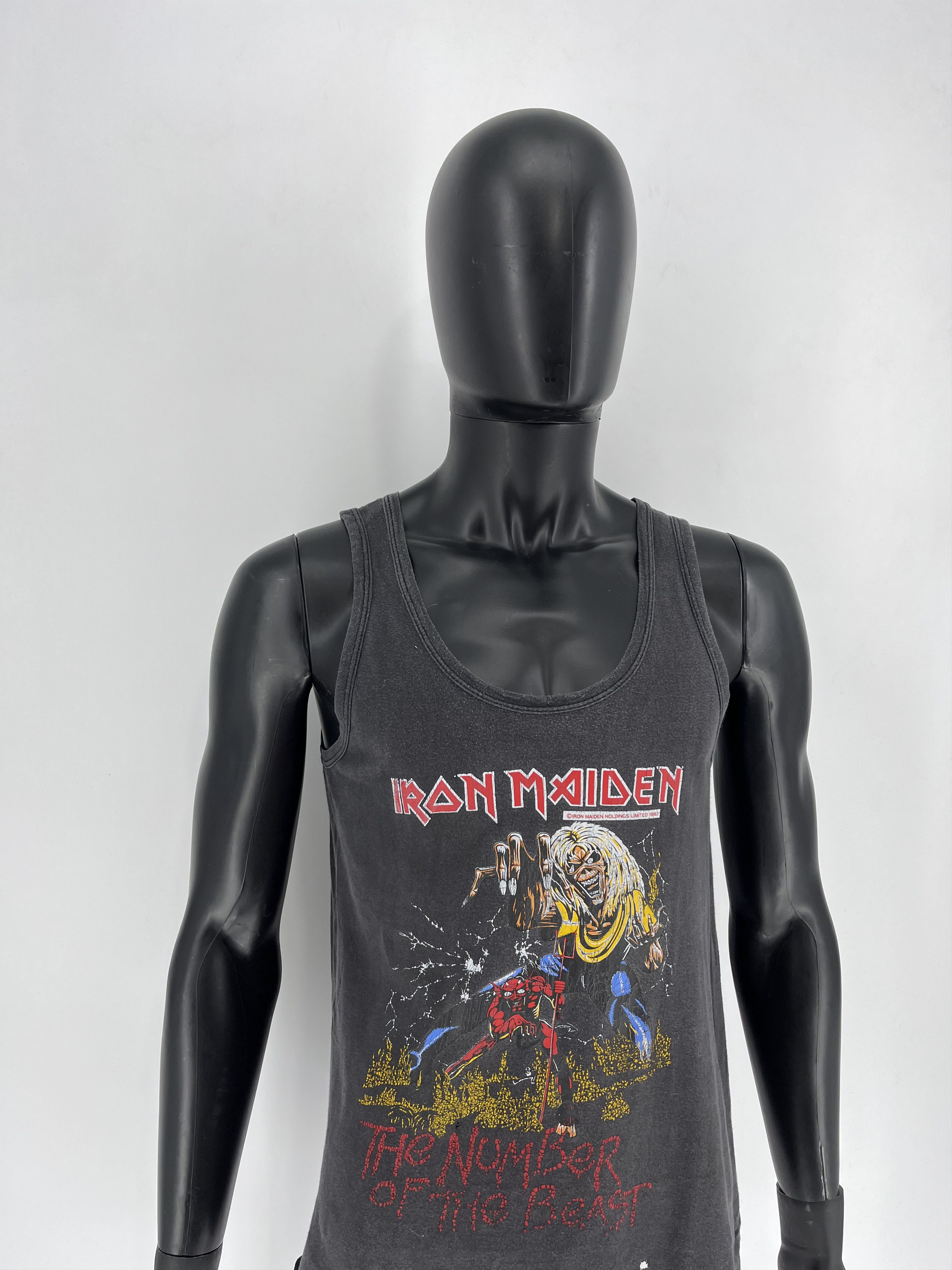 Iron Maiden Iron Maiden 1983 Reprint The Number Of The Beast Jerseys Size US L / EU 52-54 / 3 - 3 Thumbnail