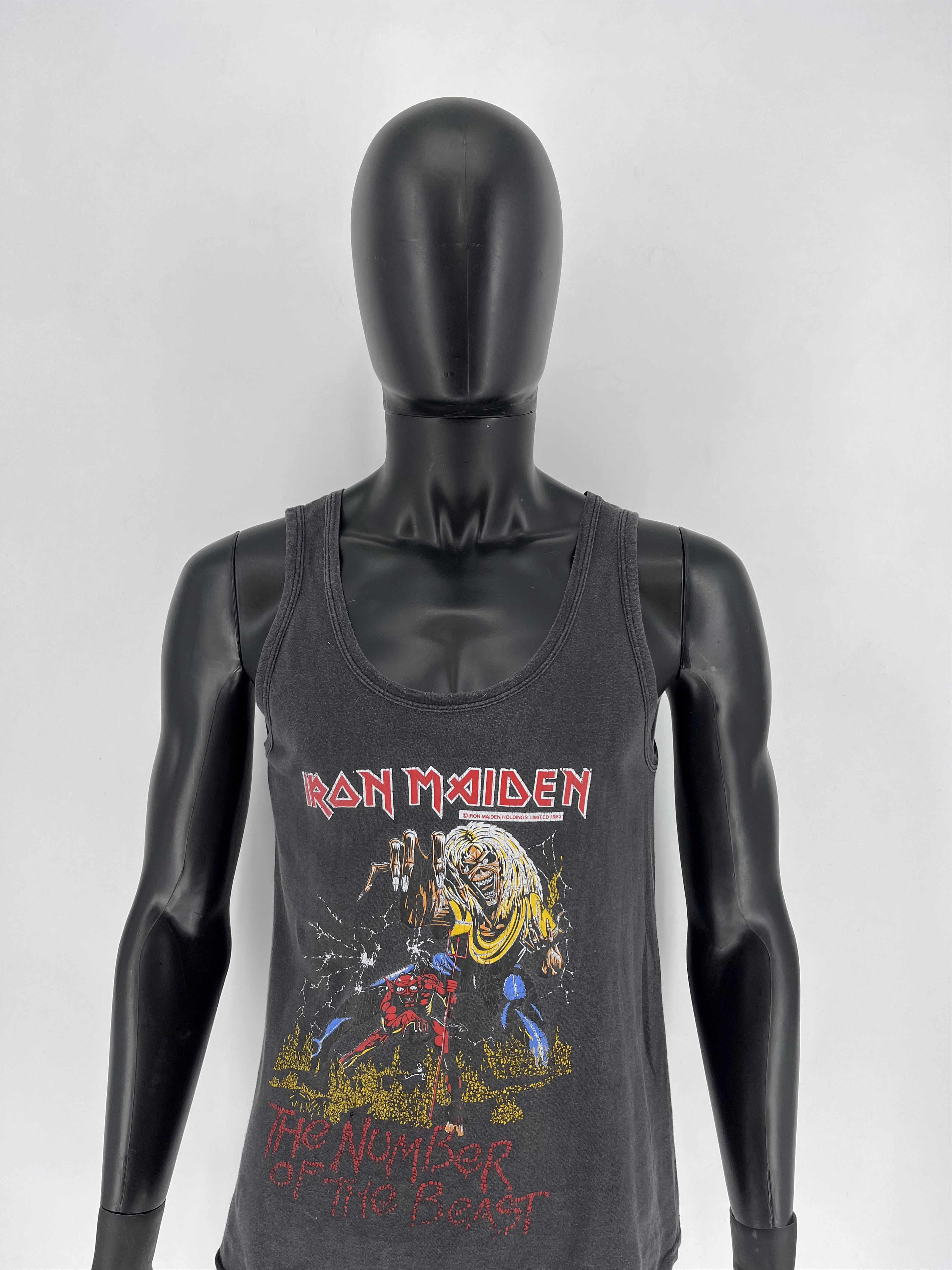 Iron Maiden Iron Maiden 1983 Reprint The Number Of The Beast Jerseys Size US L / EU 52-54 / 3 - 1 Thumbnail