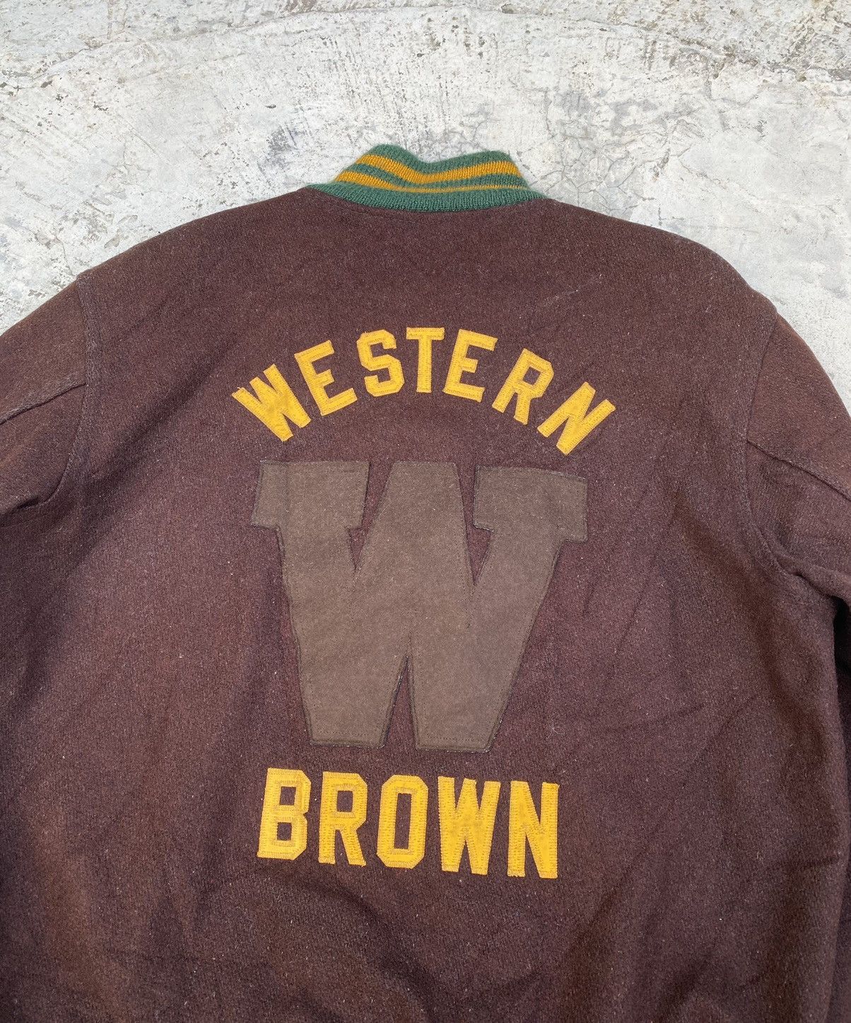 Vintage Vintage 70s/80s Kaye Bros Chicago Wool Varsity Jacket Size US M / EU 48-50 / 2 - 6 Thumbnail