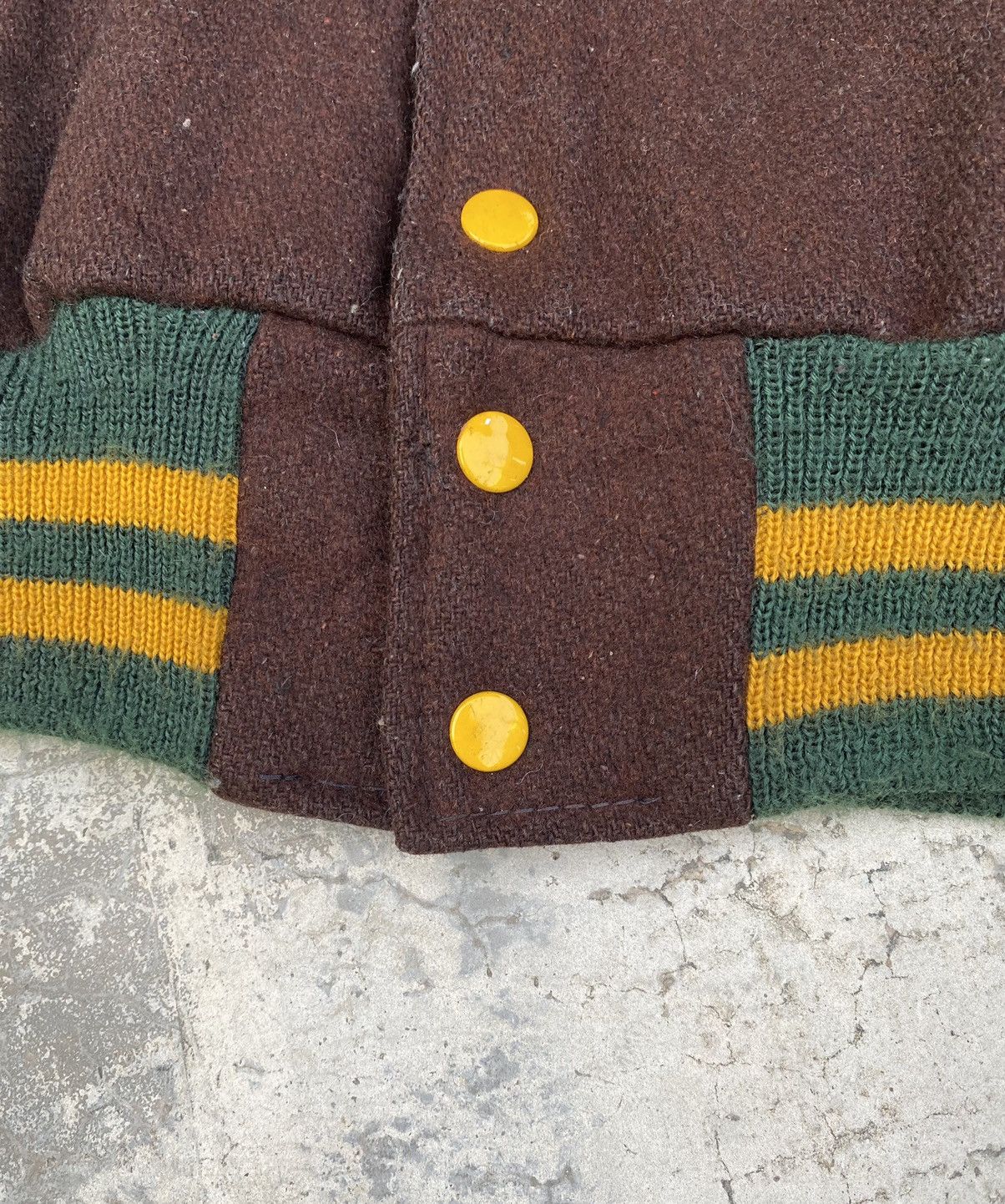 Vintage Vintage 70s/80s Kaye Bros Chicago Wool Varsity Jacket Size US M / EU 48-50 / 2 - 8 Thumbnail
