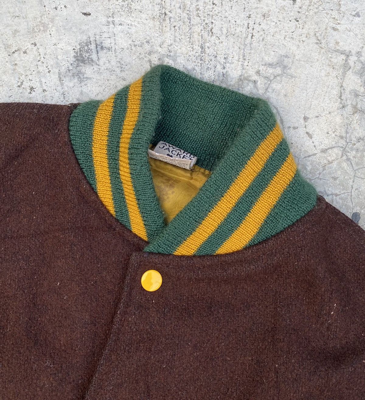 Vintage Vintage 70s/80s Kaye Bros Chicago Wool Varsity Jacket Size US M / EU 48-50 / 2 - 7 Thumbnail