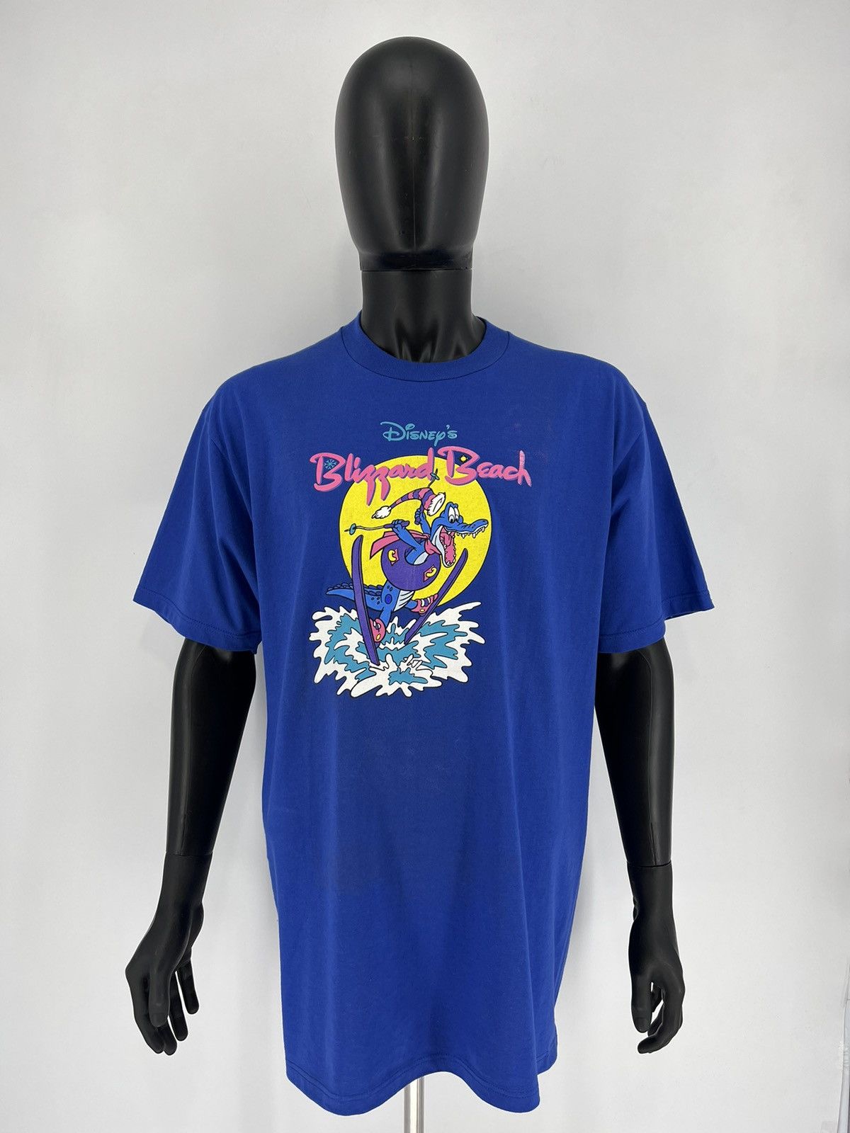 Disney × Vintage Vintage 90s Disney T-Shirt Made USA Size US XL / EU 56 / 4 - 2 Thumbnail