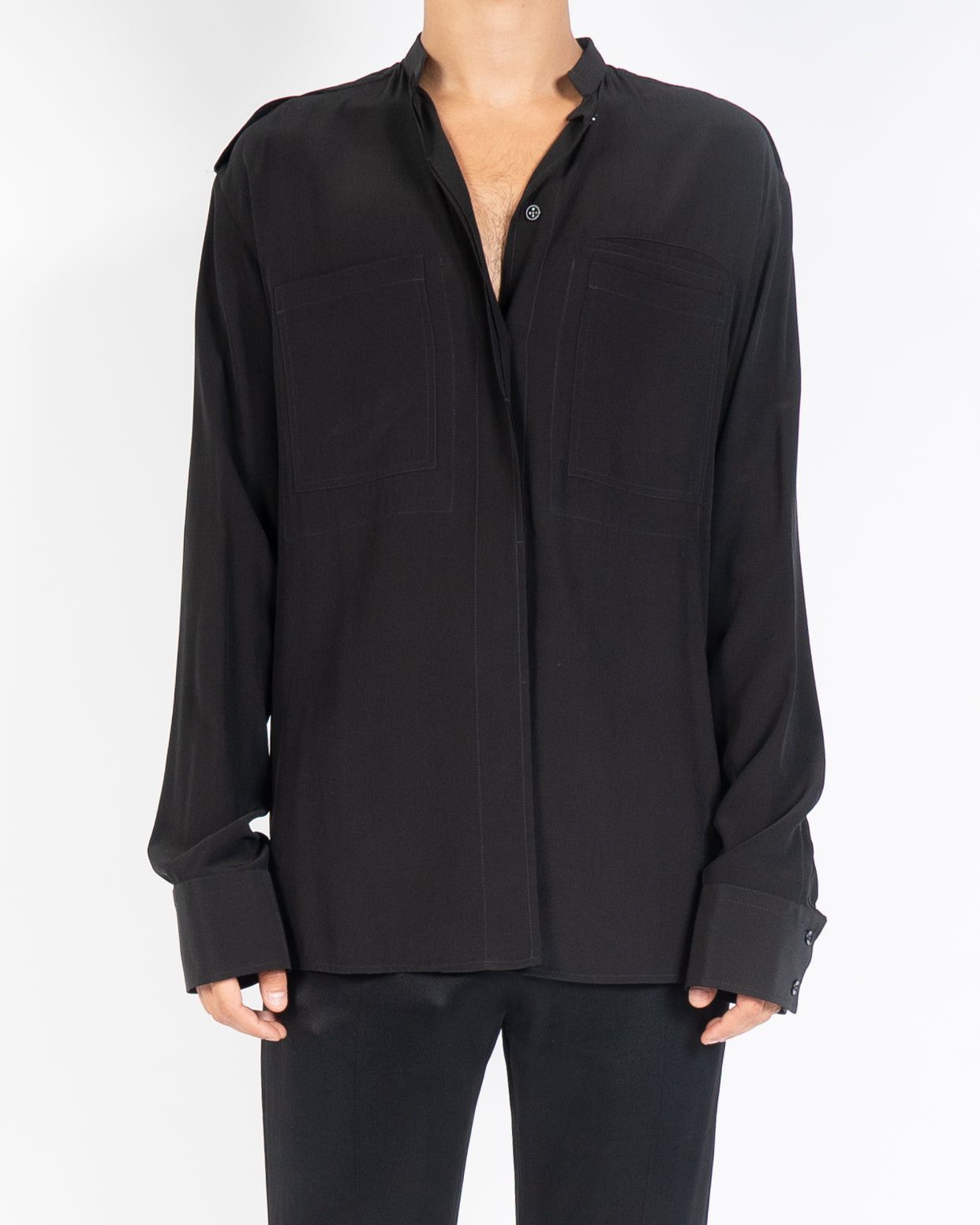 FW17 Military Silk Shirt Sample