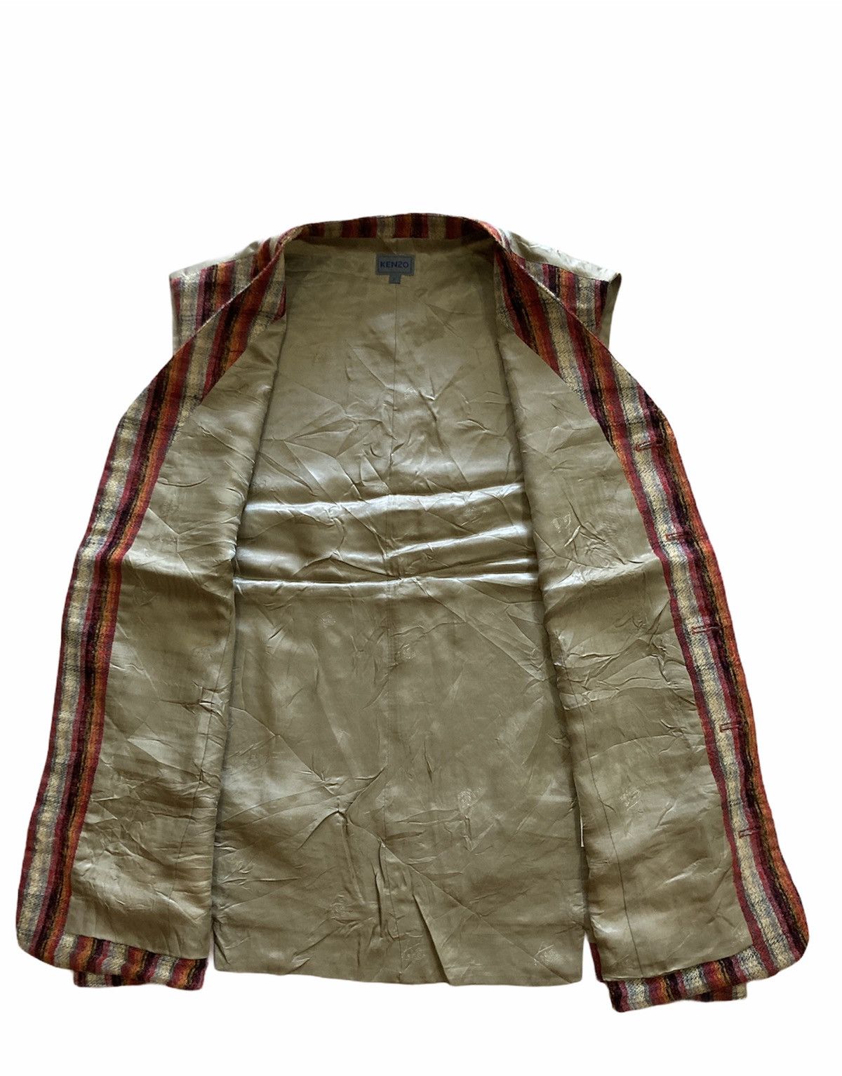 Kenzo Kenzo Multicolour Barcode Stripes Vest Size US L / EU 52-54 / 3 - 3 Thumbnail
