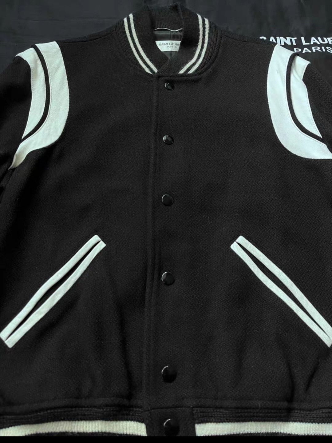 Yves Saint Laurent Saint Laurent 14Fw Teddy Jacket Size 46 Black Size US S / EU 44-46 / 1 - 5 Thumbnail