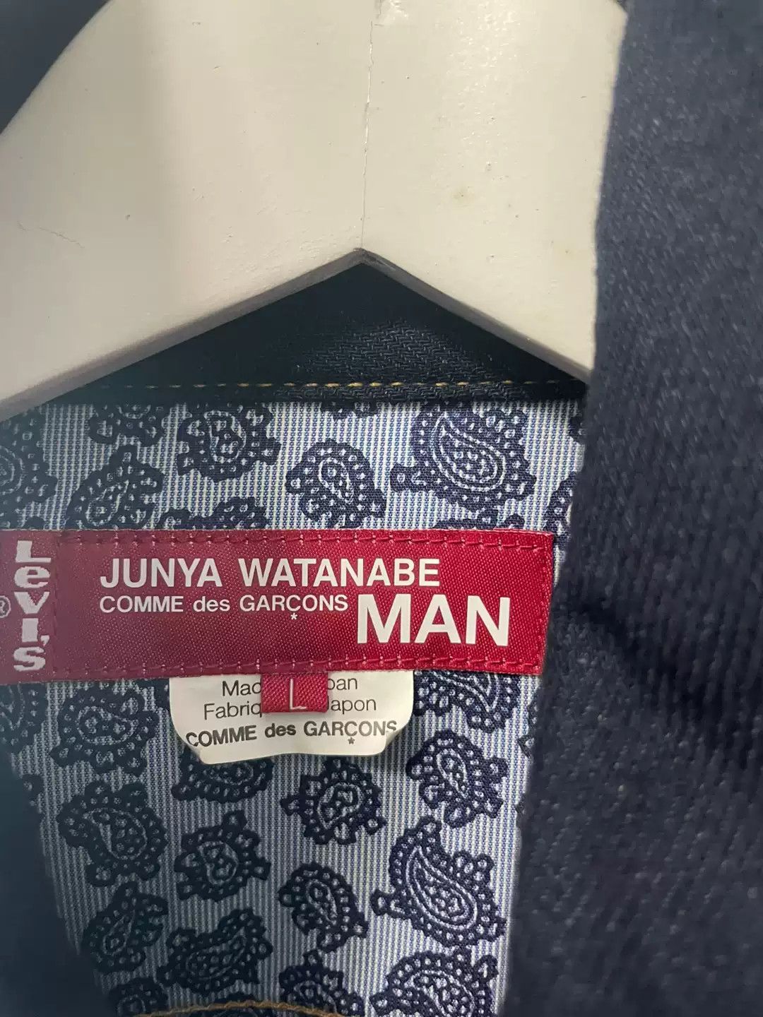 Junya Watanabe Junya Watanabe X Levis Embroidery Jkt Size L Size US L / EU 52-54 / 3 - 2 Thumbnail