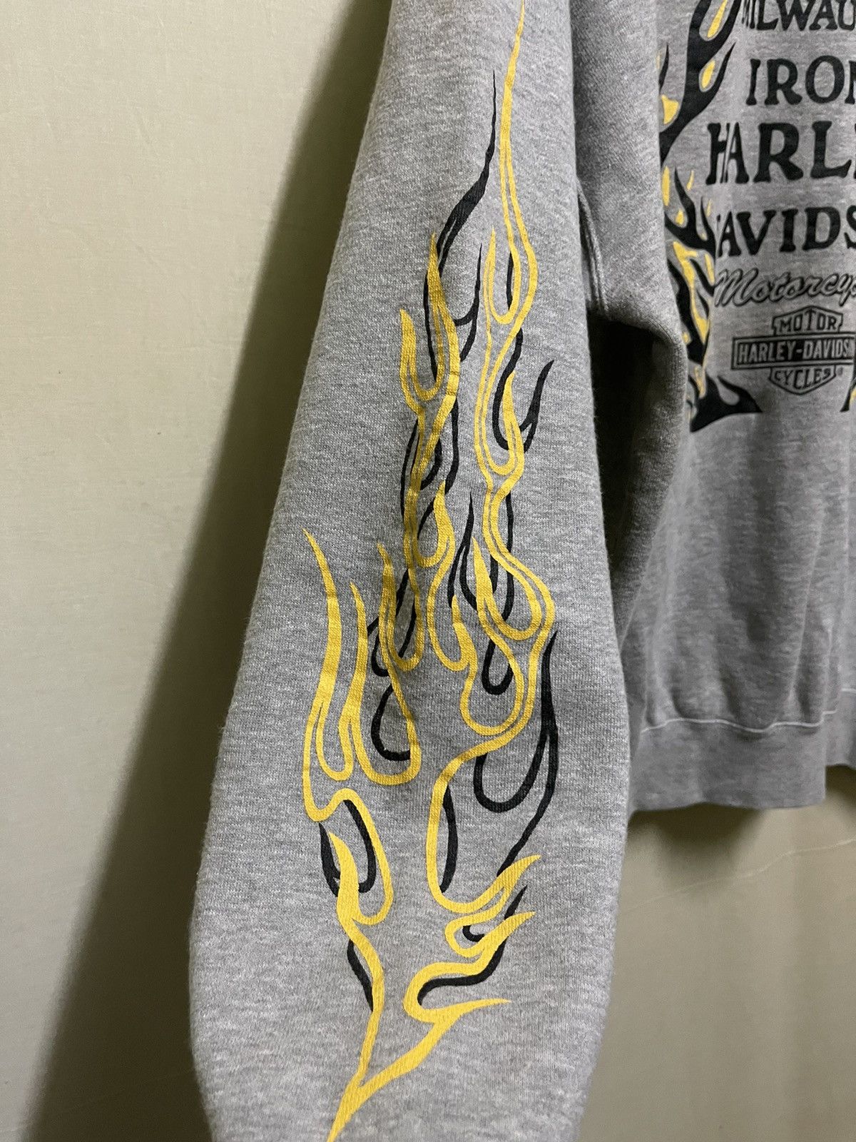 Harley Davidson Harley Davidson Motorcycle Sweatshirt Flame Thunder Size US L / EU 52-54 / 3 - 5 Thumbnail