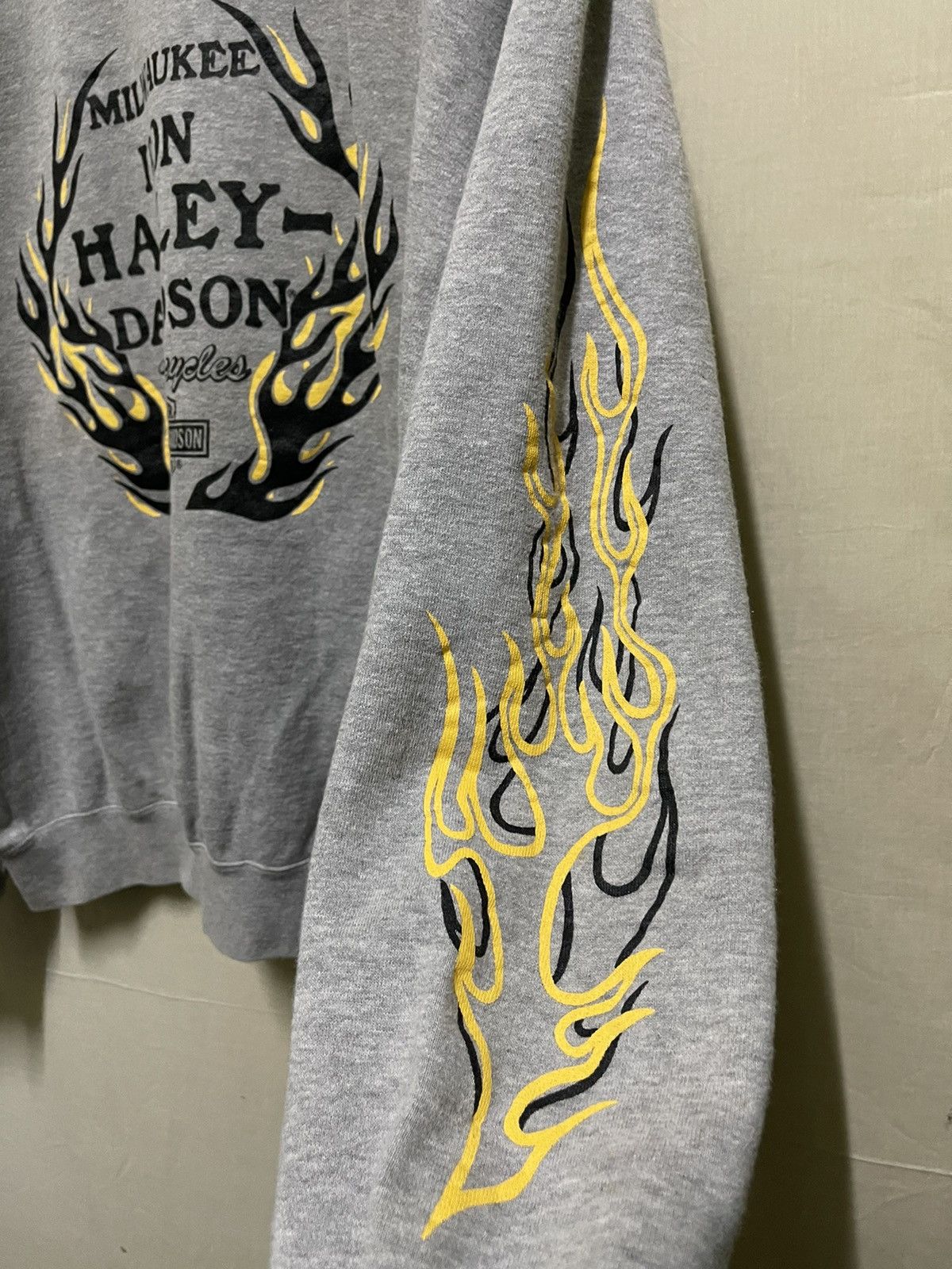 Harley Davidson Harley Davidson Motorcycle Sweatshirt Flame Thunder Size US L / EU 52-54 / 3 - 8 Thumbnail