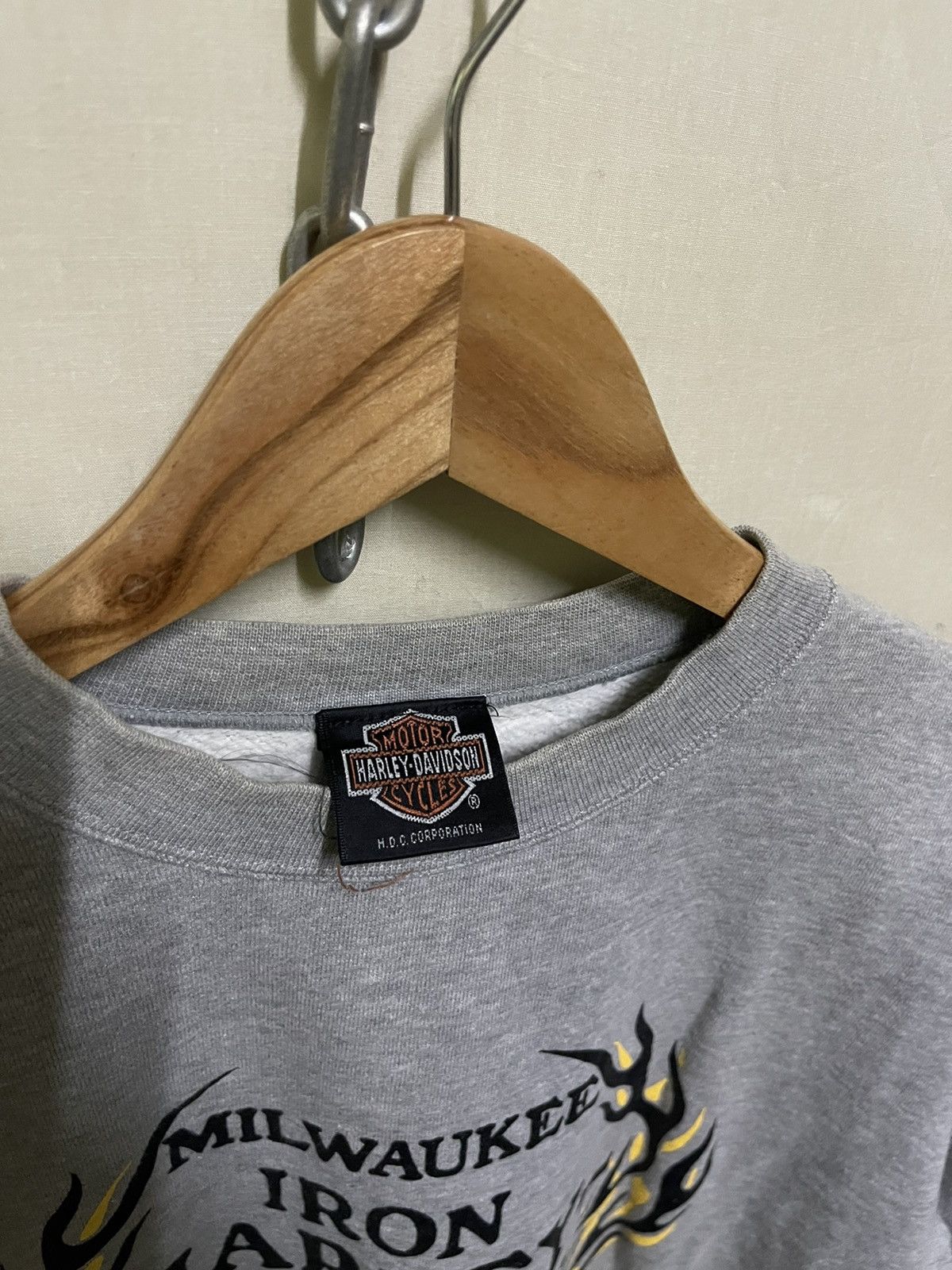 Harley Davidson Harley Davidson Motorcycle Sweatshirt Flame Thunder Size US L / EU 52-54 / 3 - 9 Thumbnail