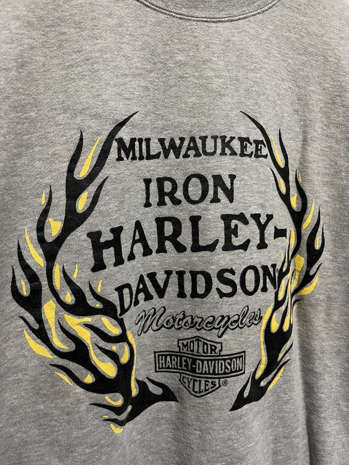 Harley Davidson Harley Davidson Motorcycle Sweatshirt Flame Thunder Size US L / EU 52-54 / 3 - 2 Thumbnail