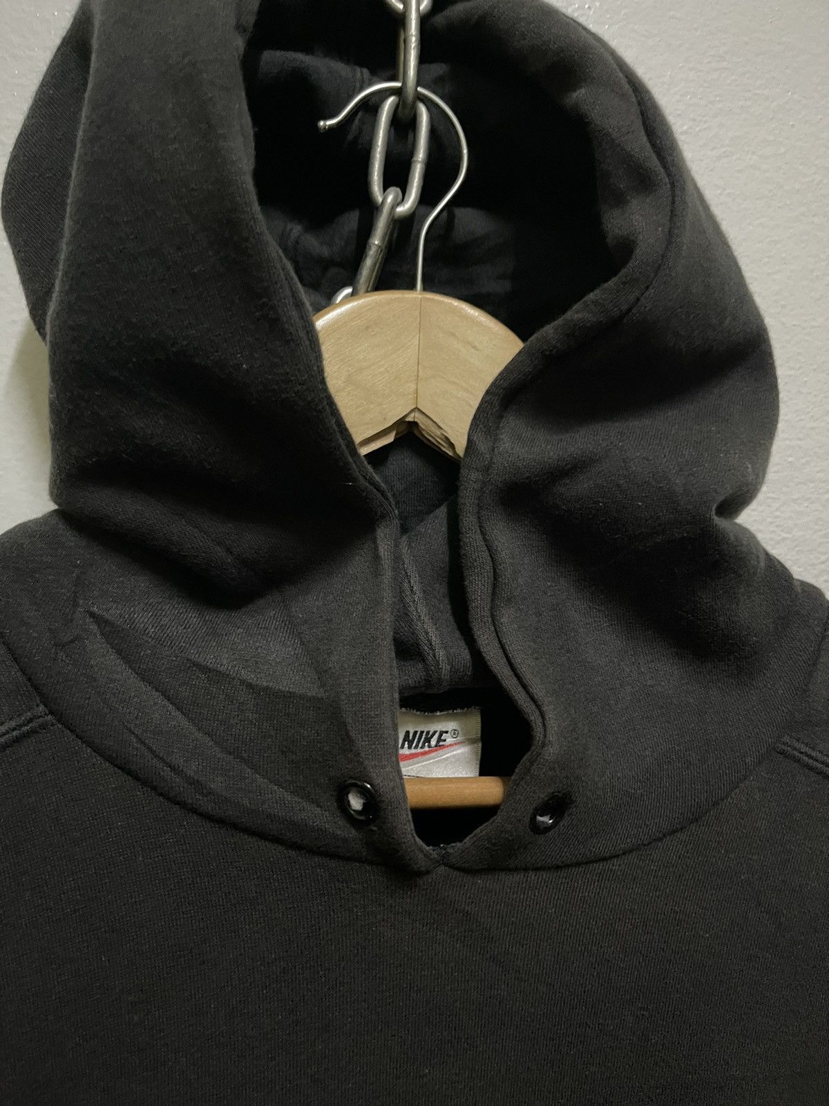 Nike Vintage Rare Nike Sweatshirt Hoodie Center Swoosh Size US L / EU 52-54 / 3 - 4 Thumbnail