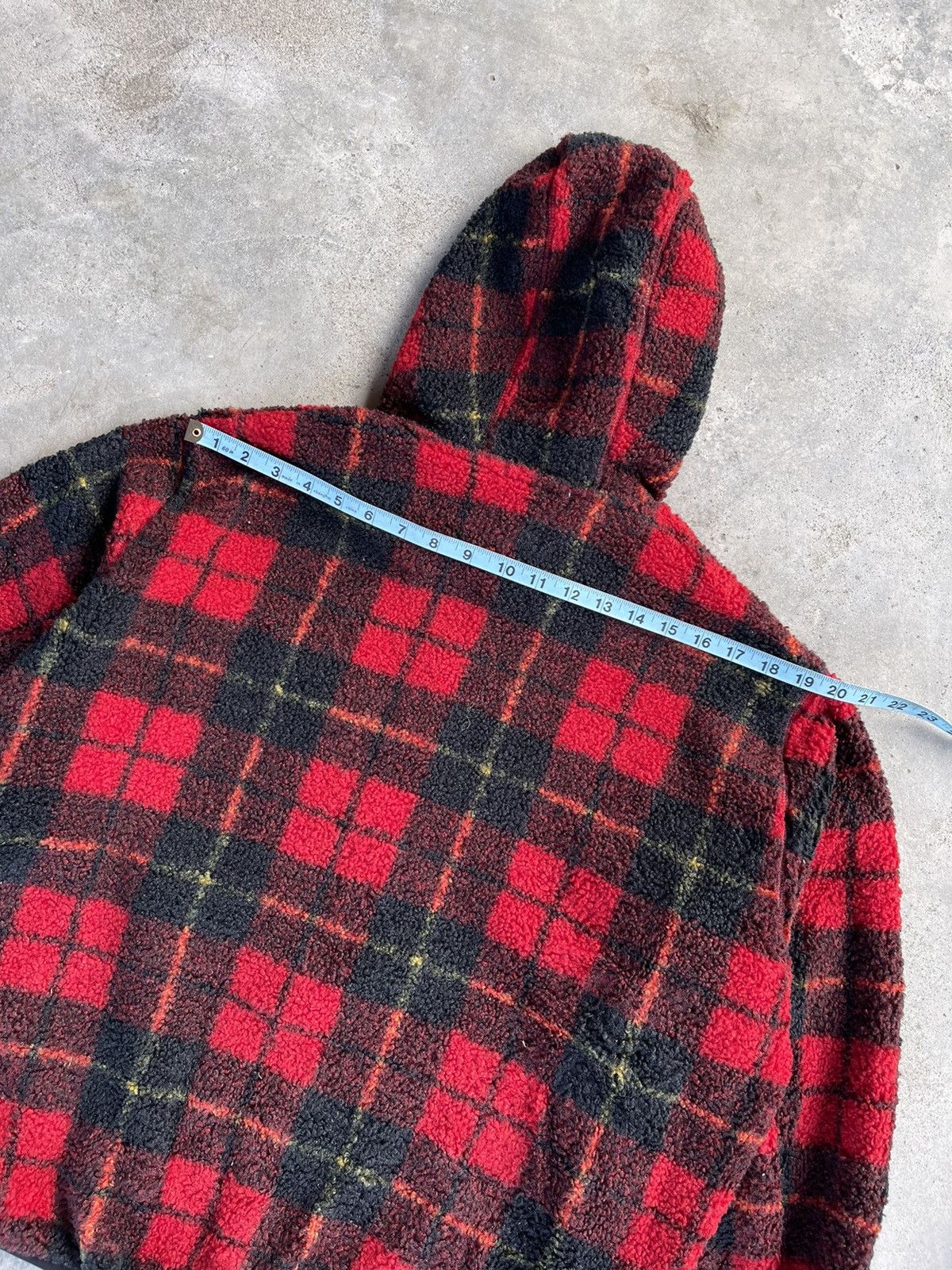 JW Anderson × Uniqlo J.W. Anderson X uniqlo plaid bulky fleece hooded jacket Size US XL / EU 56 / 4 - 10 Thumbnail