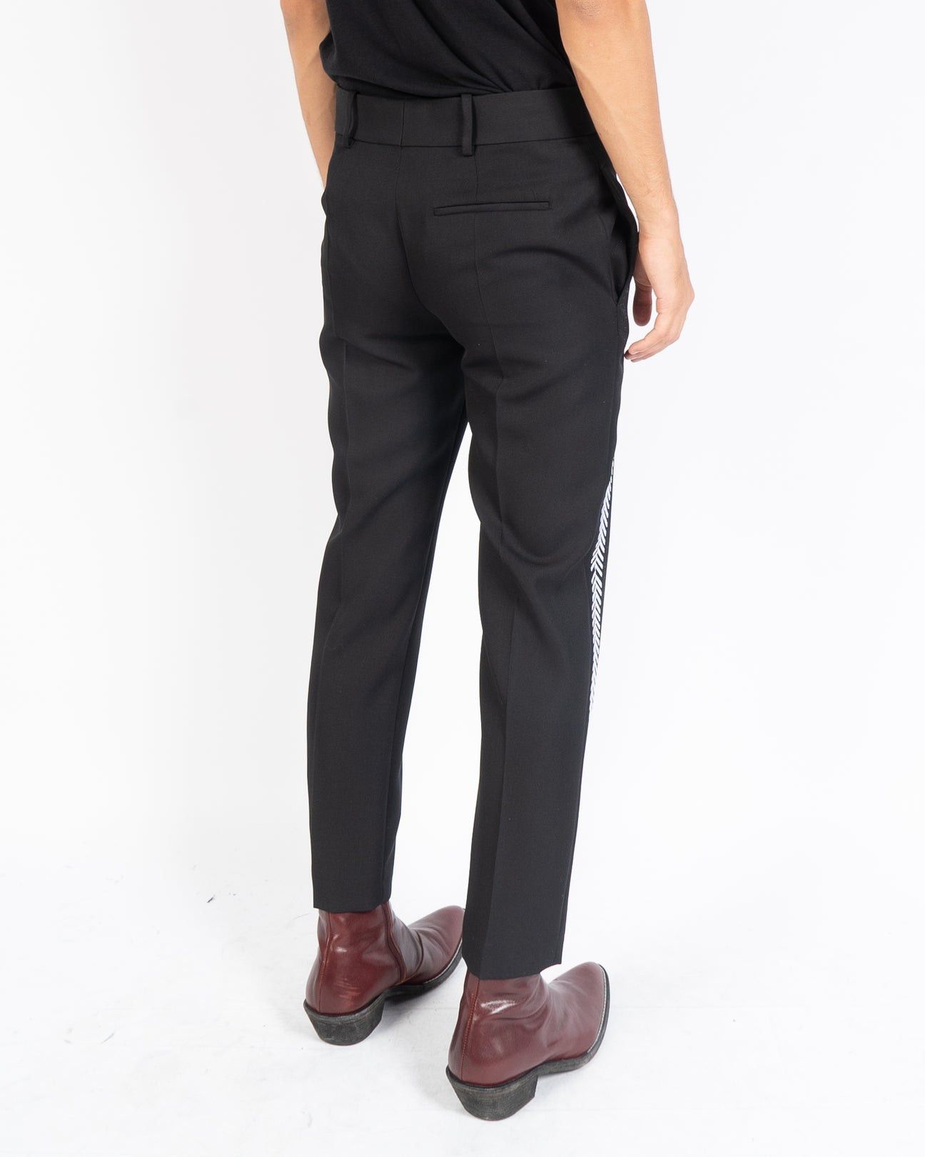 Haider Ackermann FW19 Embroidered Miles Black Trousers Size US 34 / EU 50 - 5 Thumbnail